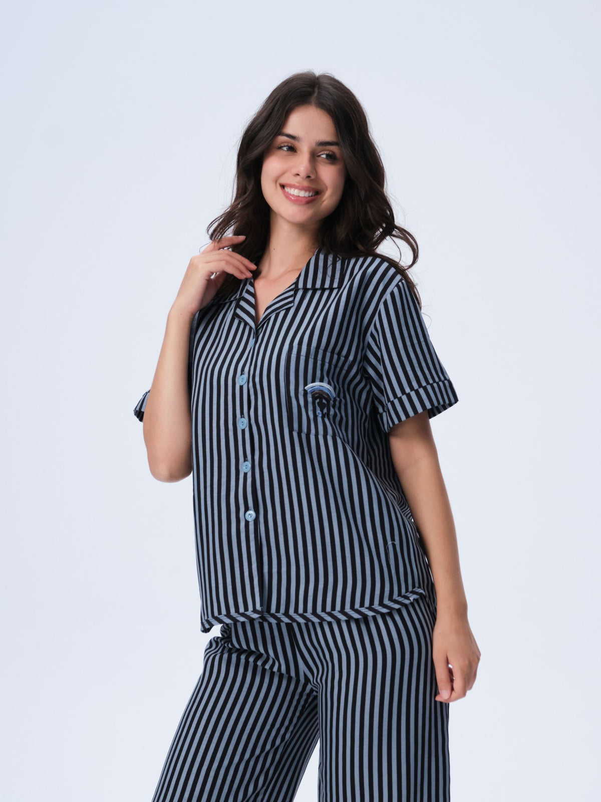 بيجامة نسائية - قطعتين (3XL-6XL)