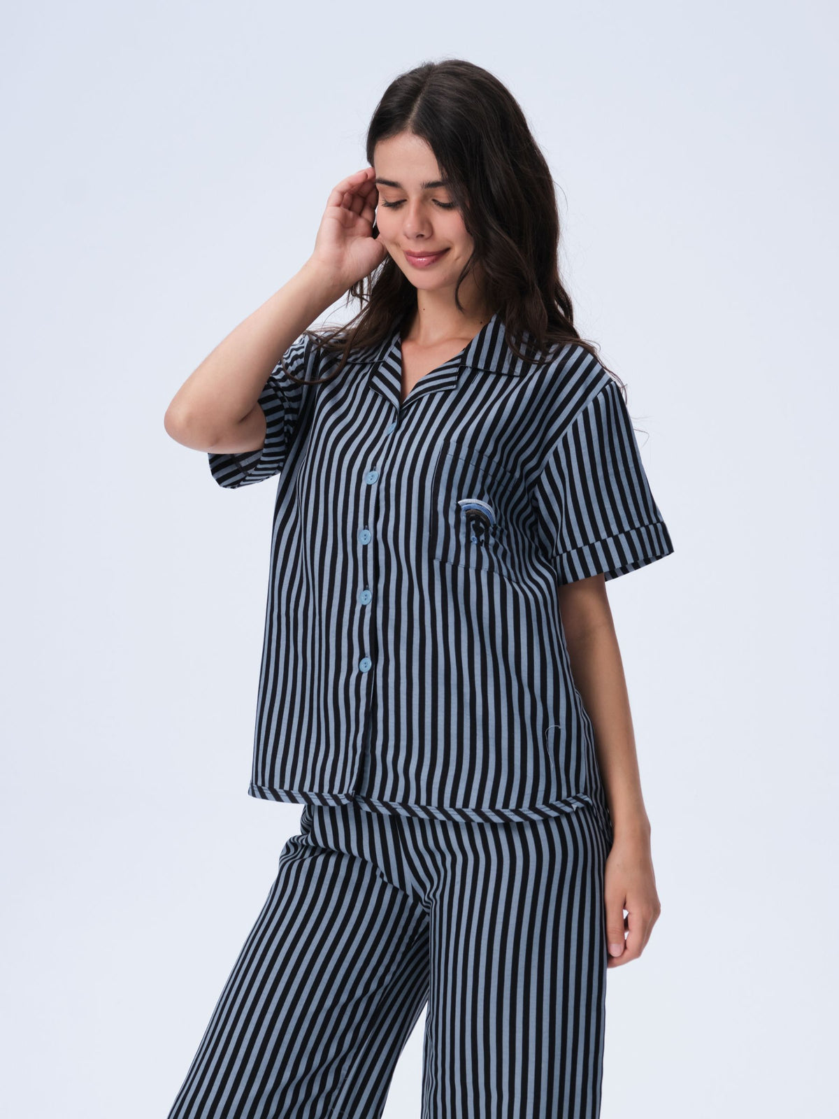 بيجامة نسائية - قطعتين (3XL-6XL)