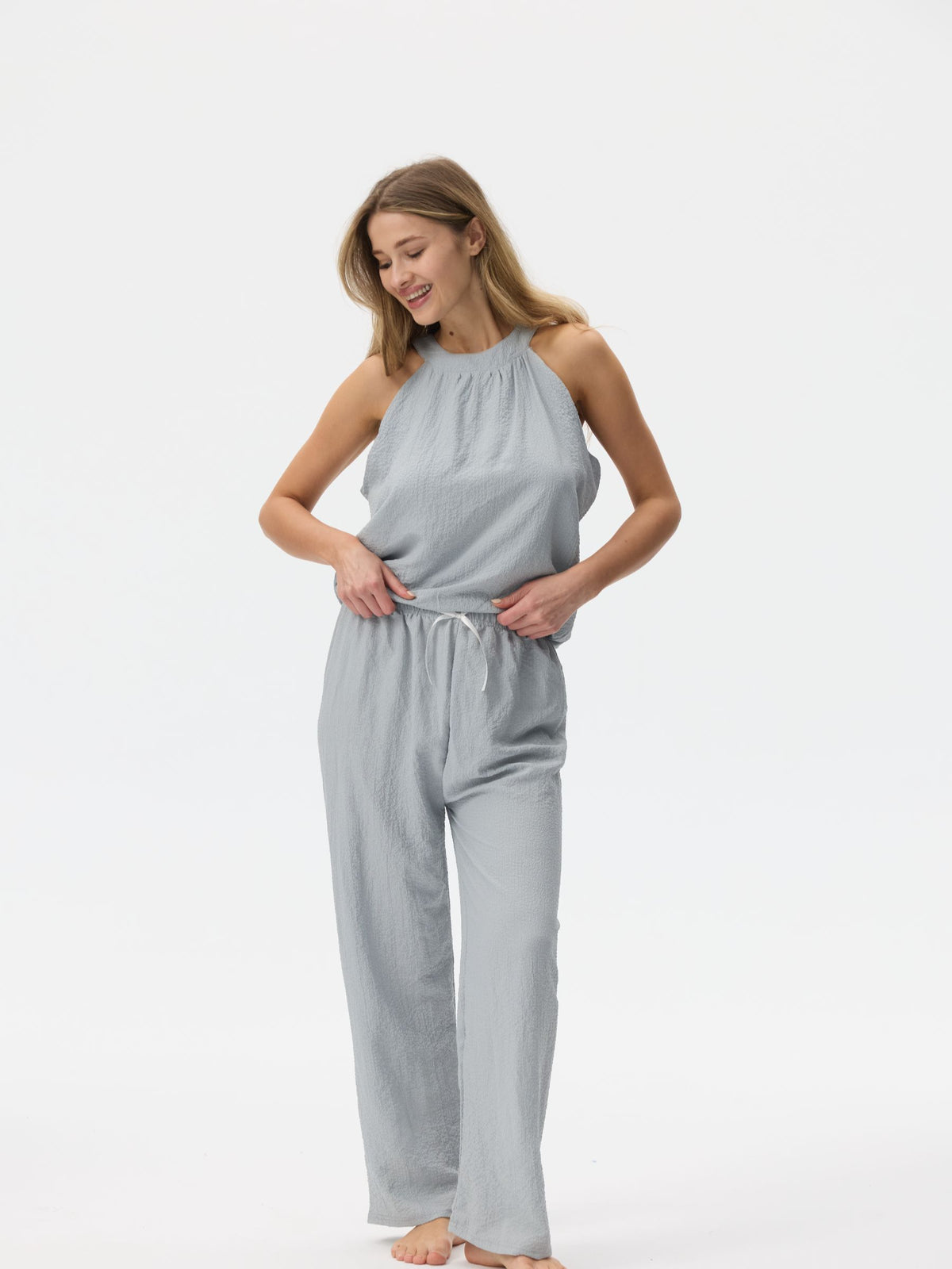 بيجامة نسائية - قطعتين (3XL-6XL)
