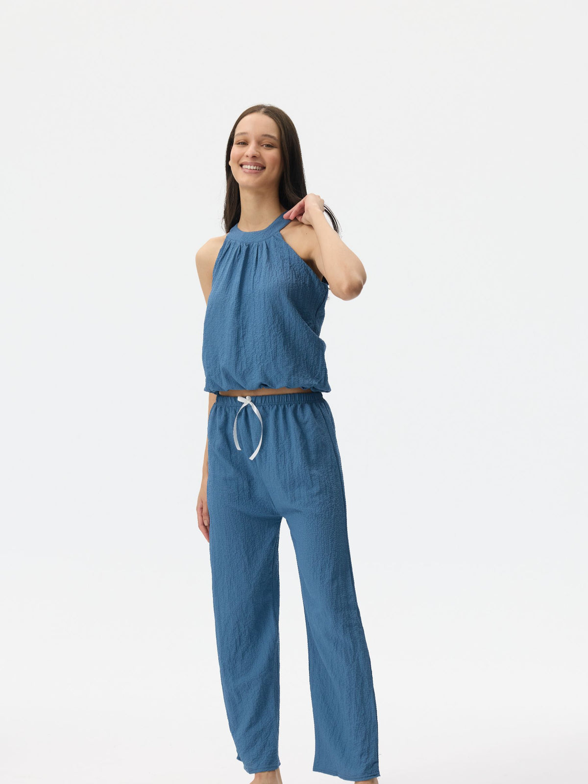 بيجامة نسائية - قطعتين (3XL-6XL)