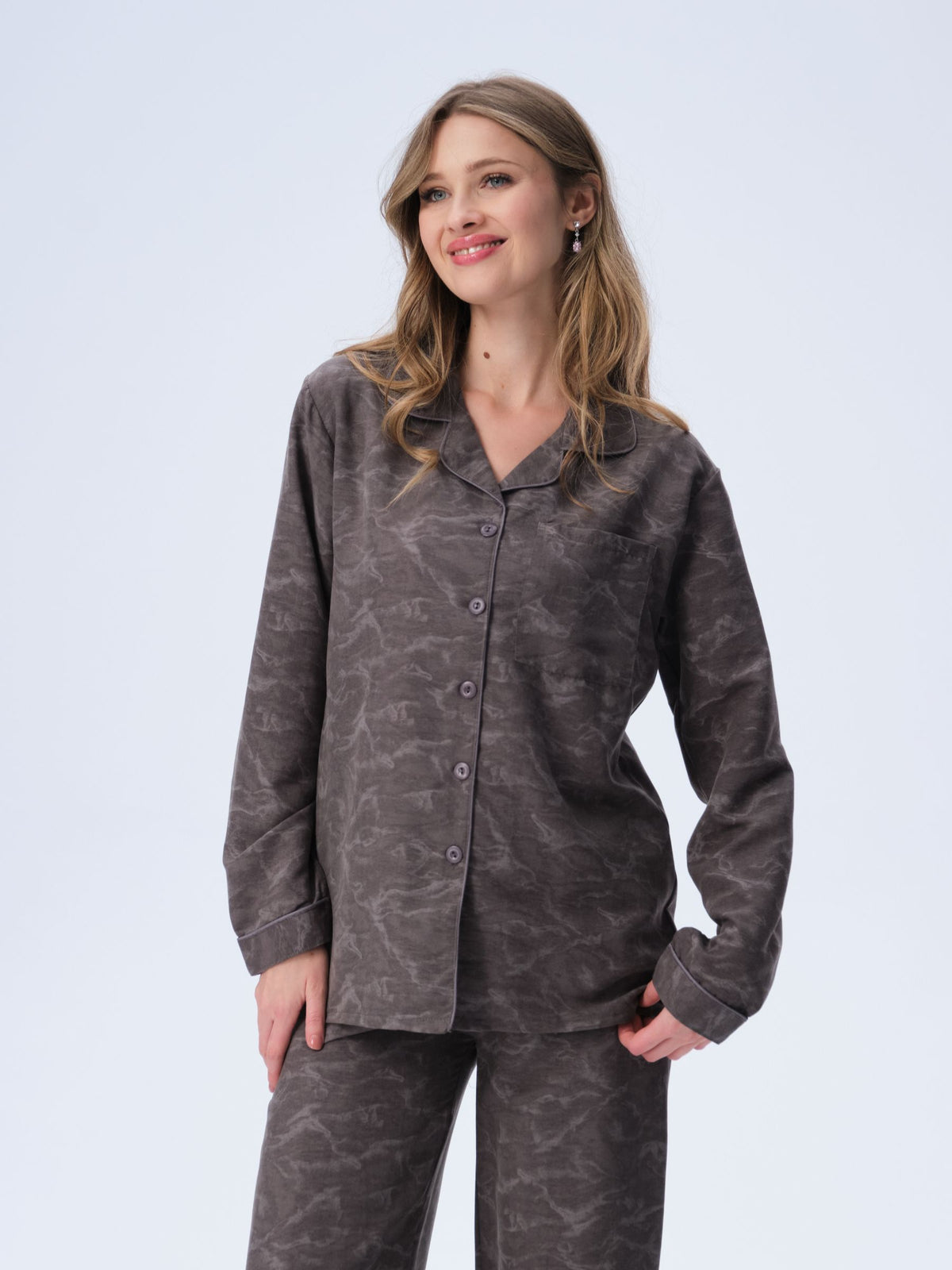 بيجامة نسائية - قطعتين (M-2XL)