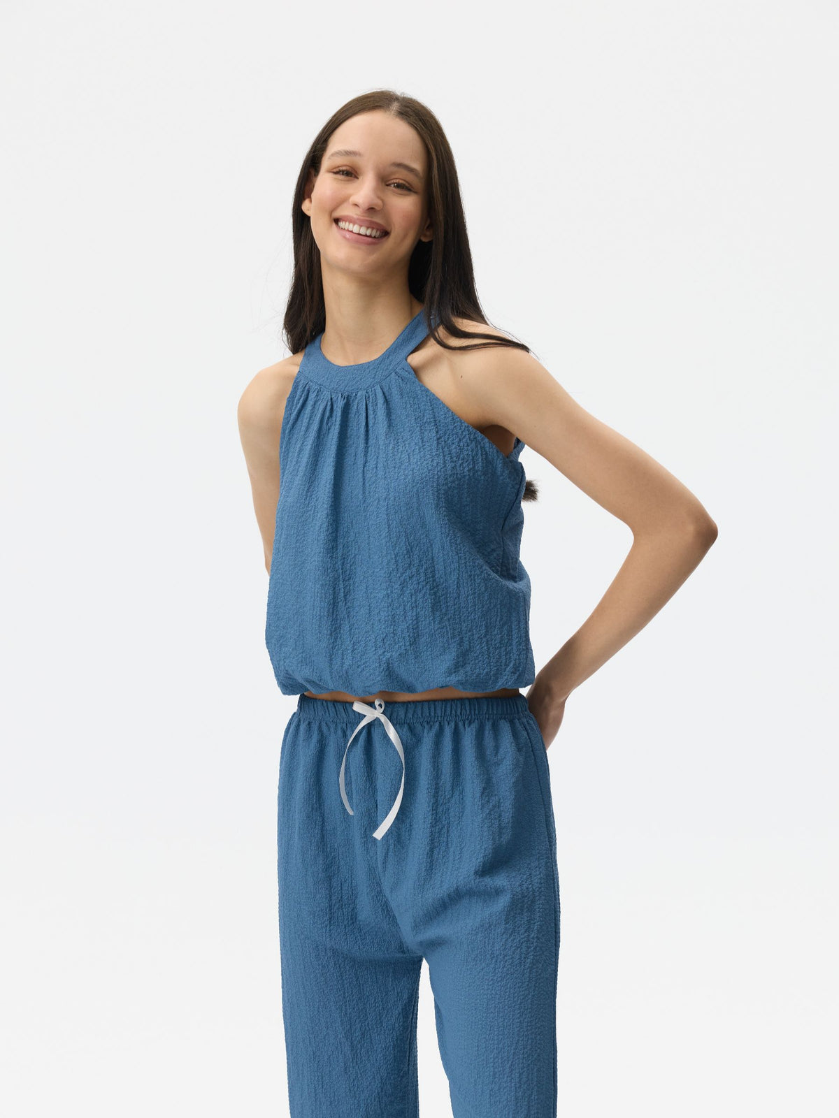 بيجامة نسائية - قطعتين (3XL-6XL)