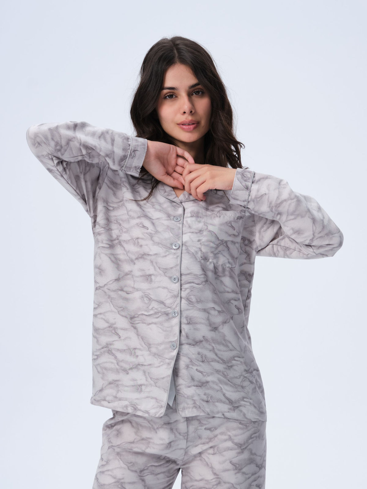 بيجامة نسائية - قطعتين (M-2XL)
