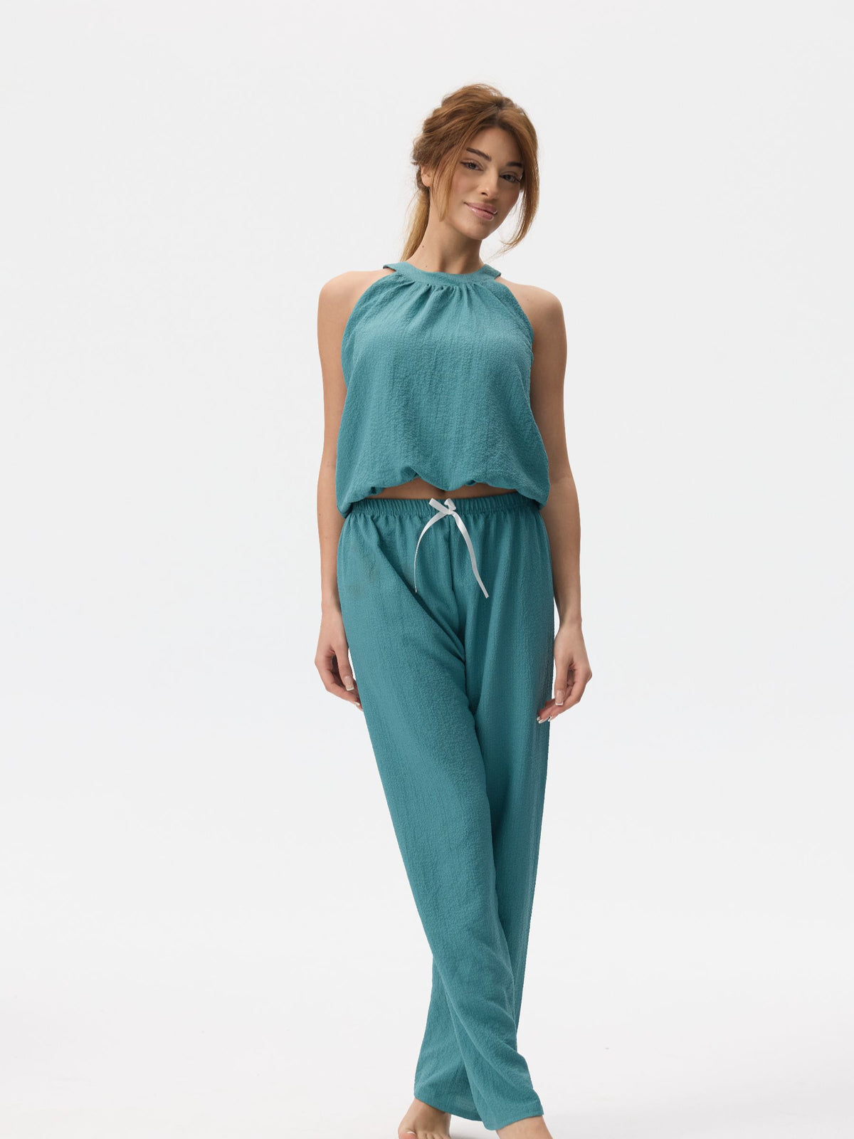 بيجامة نسائية - قطعتين (3XL-6XL)