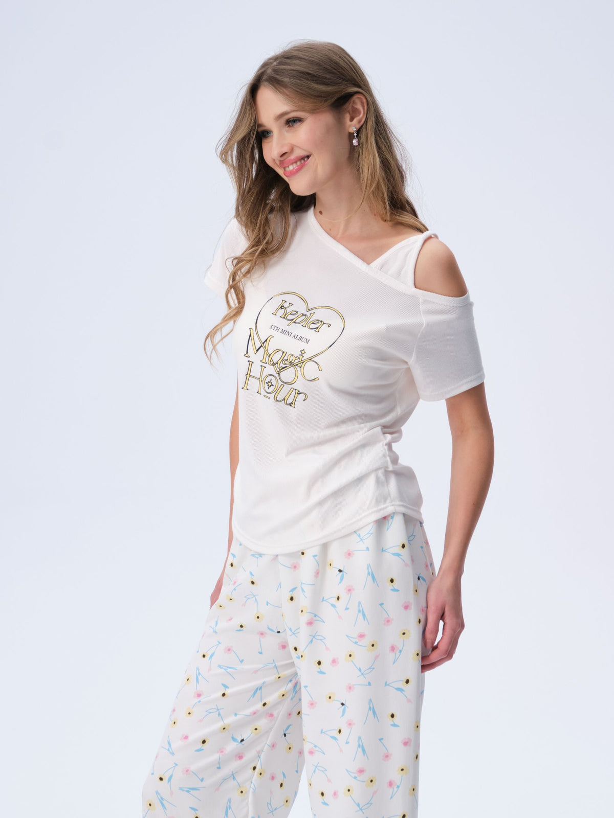بيجامة نسائية - قطعتين (3XL-6XL)