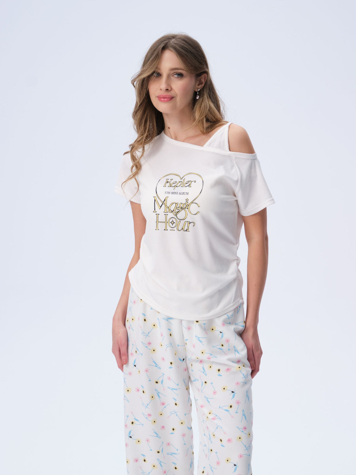 بيجامة نسائية - قطعتين (3XL-6XL)