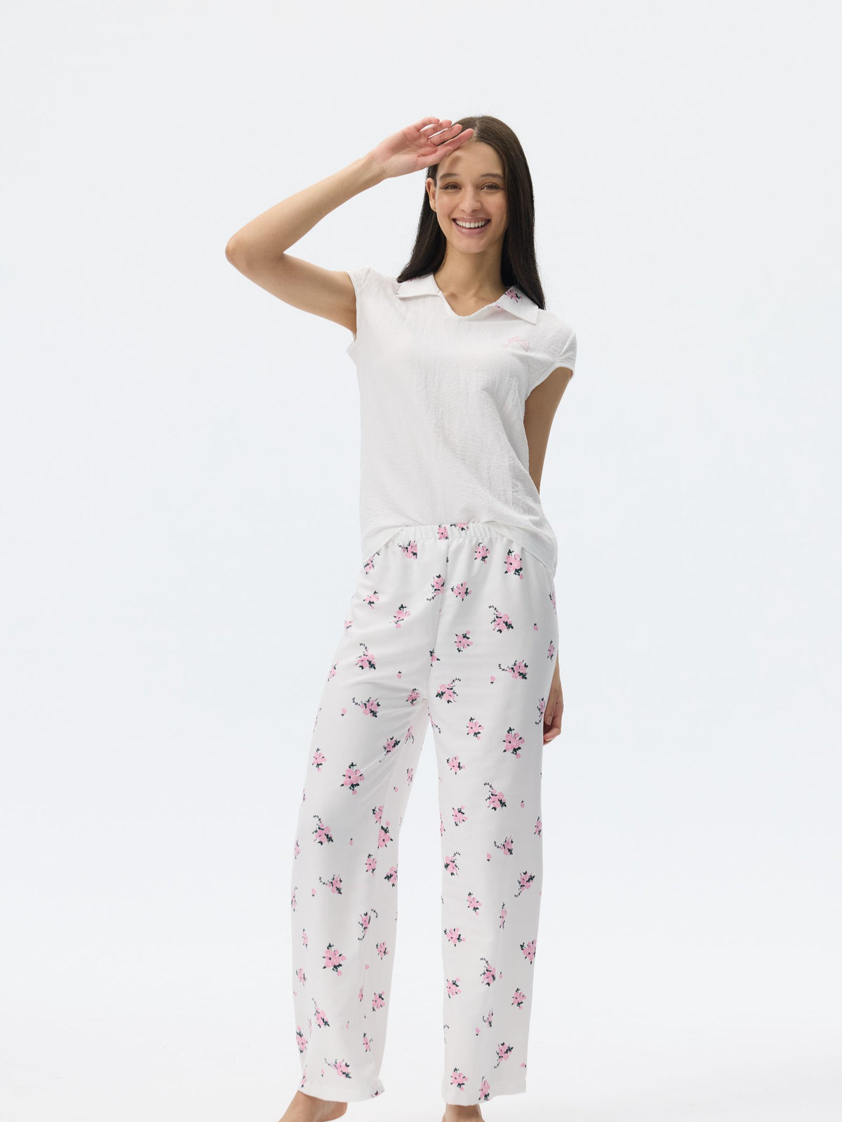 بيجامة نسائية - قطعتين (3XL-6XL)