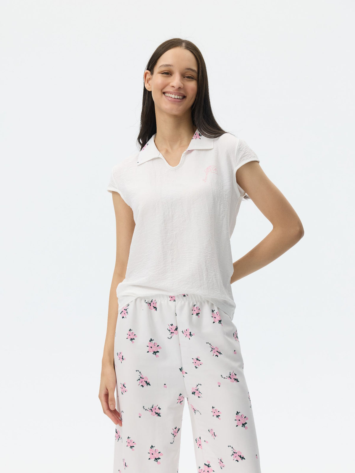 بيجامة نسائية - قطعتين (3XL-6XL)