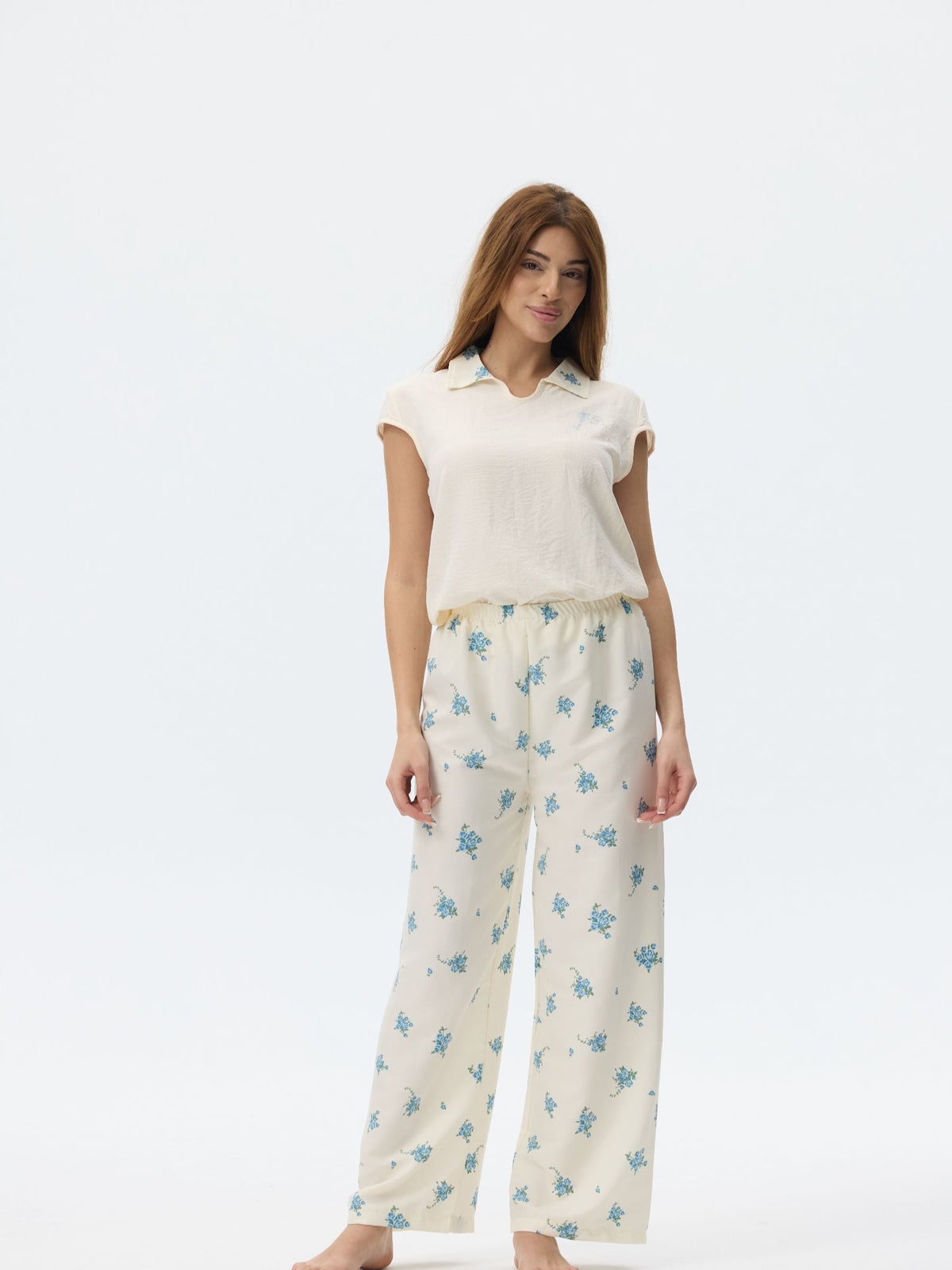 بيجامة نسائية - قطعتين (3XL-6XL)