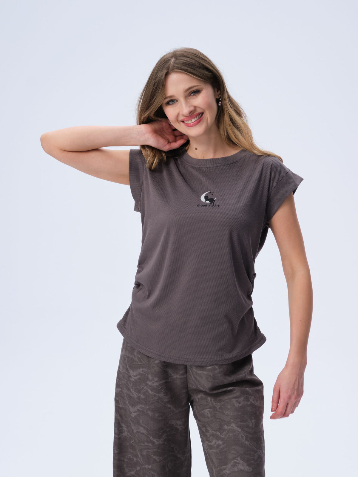 بيجامة نسائية - قطعتين (M-2XL)