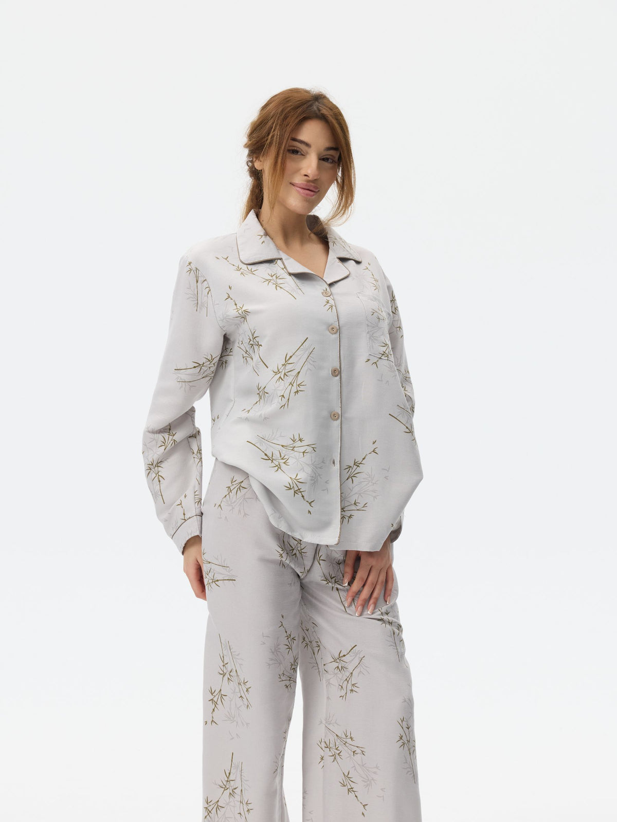 بيجامة نسائية - قطعتين (3XL-6XL)