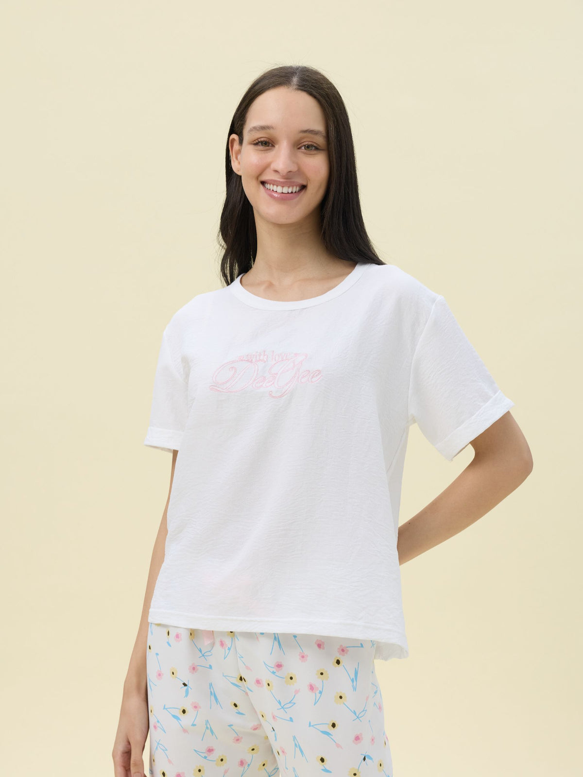 بيجامة نسائية - قطعتين (3XL-6XL)