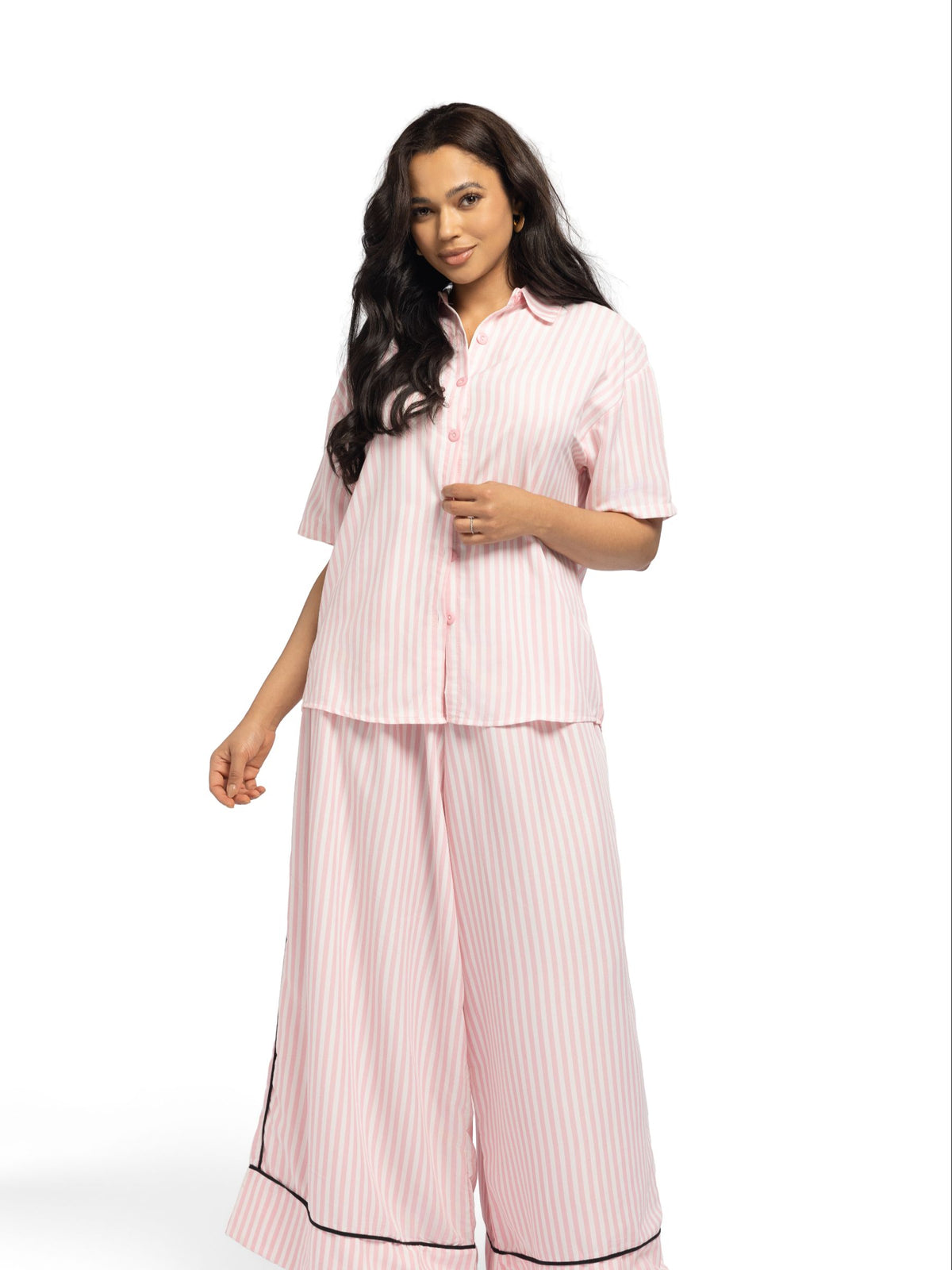 بيجامة نسائية - قطعتين (M-2XL)