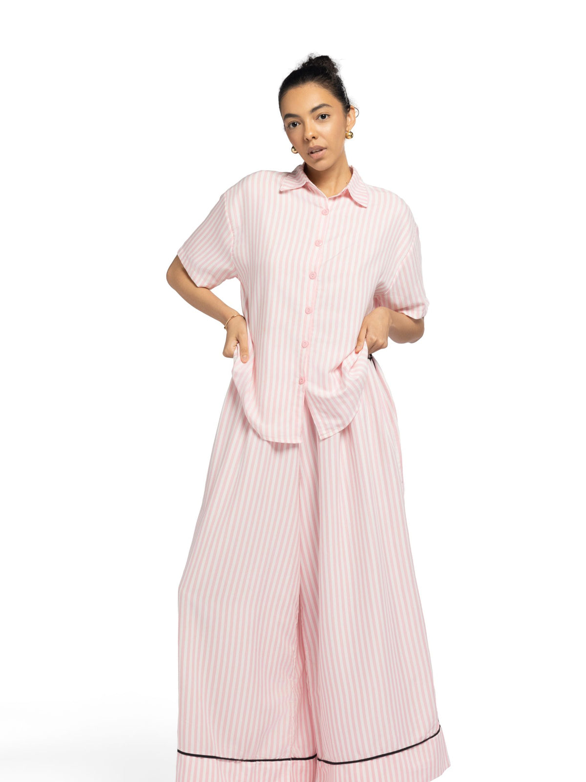 بيجامة نسائية - قطعتين (M-2XL)