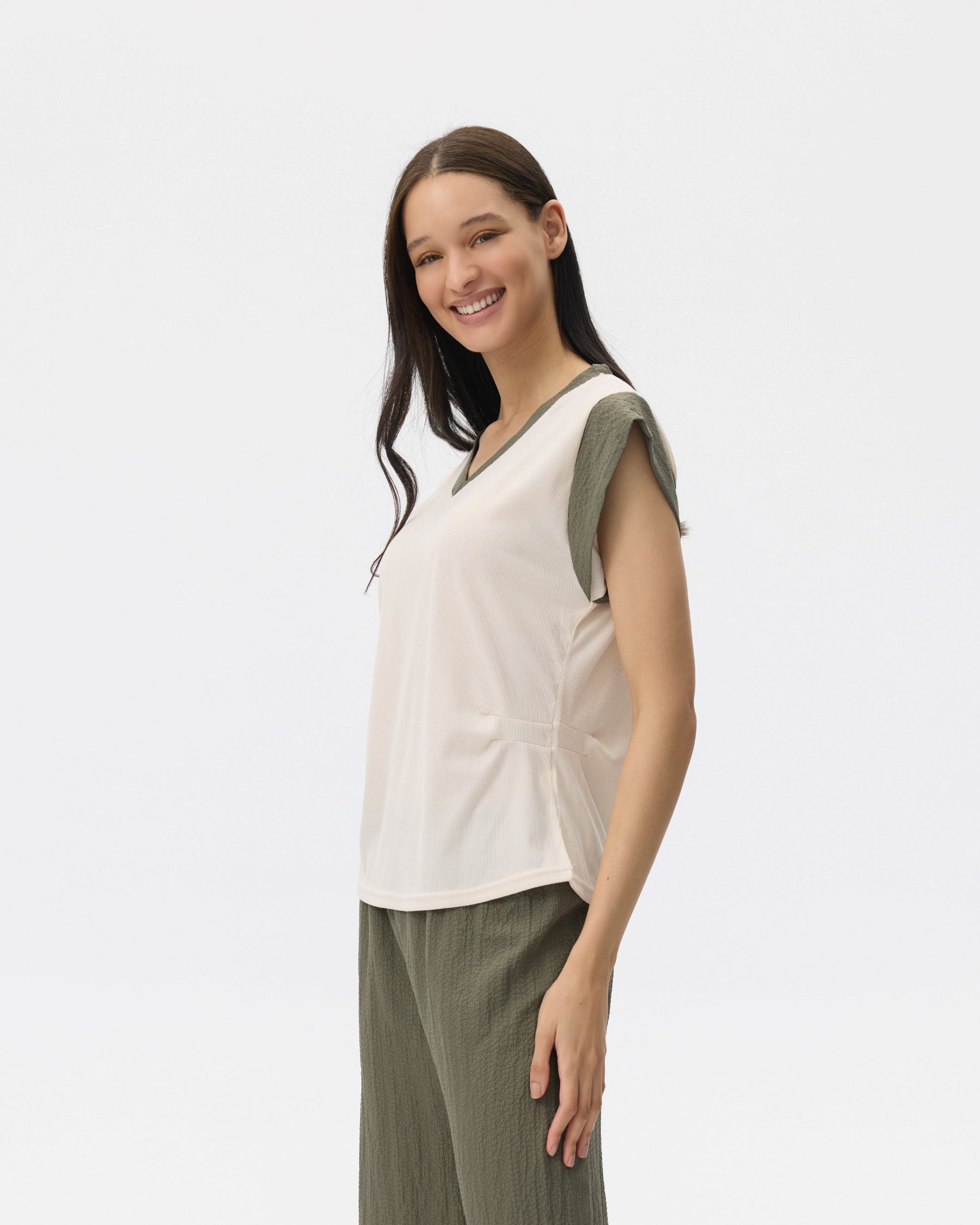 بيجامة نسائية - قطعتين (M-2XL)