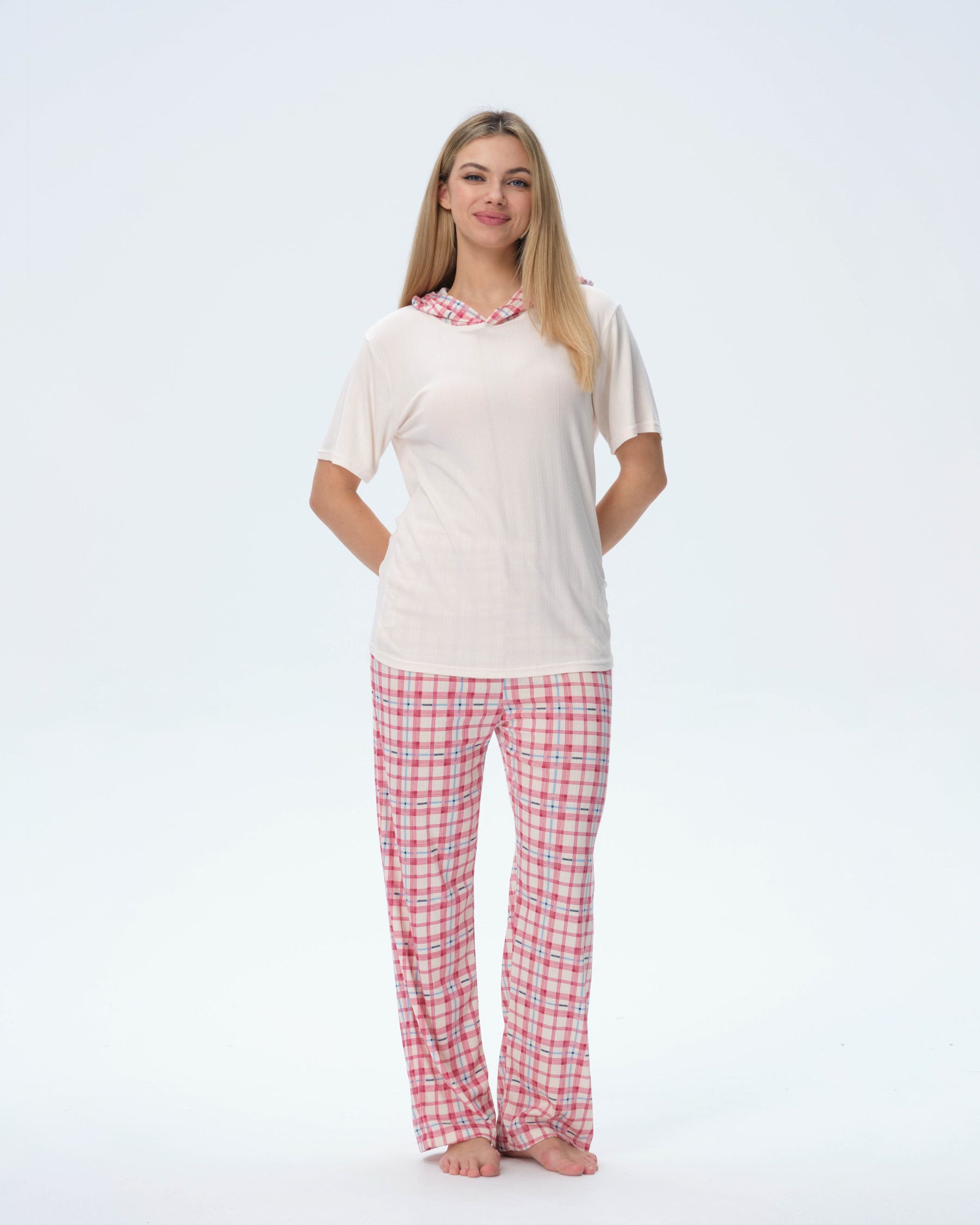 بيجامة نسائية - قطعتين (3XL-6XL)