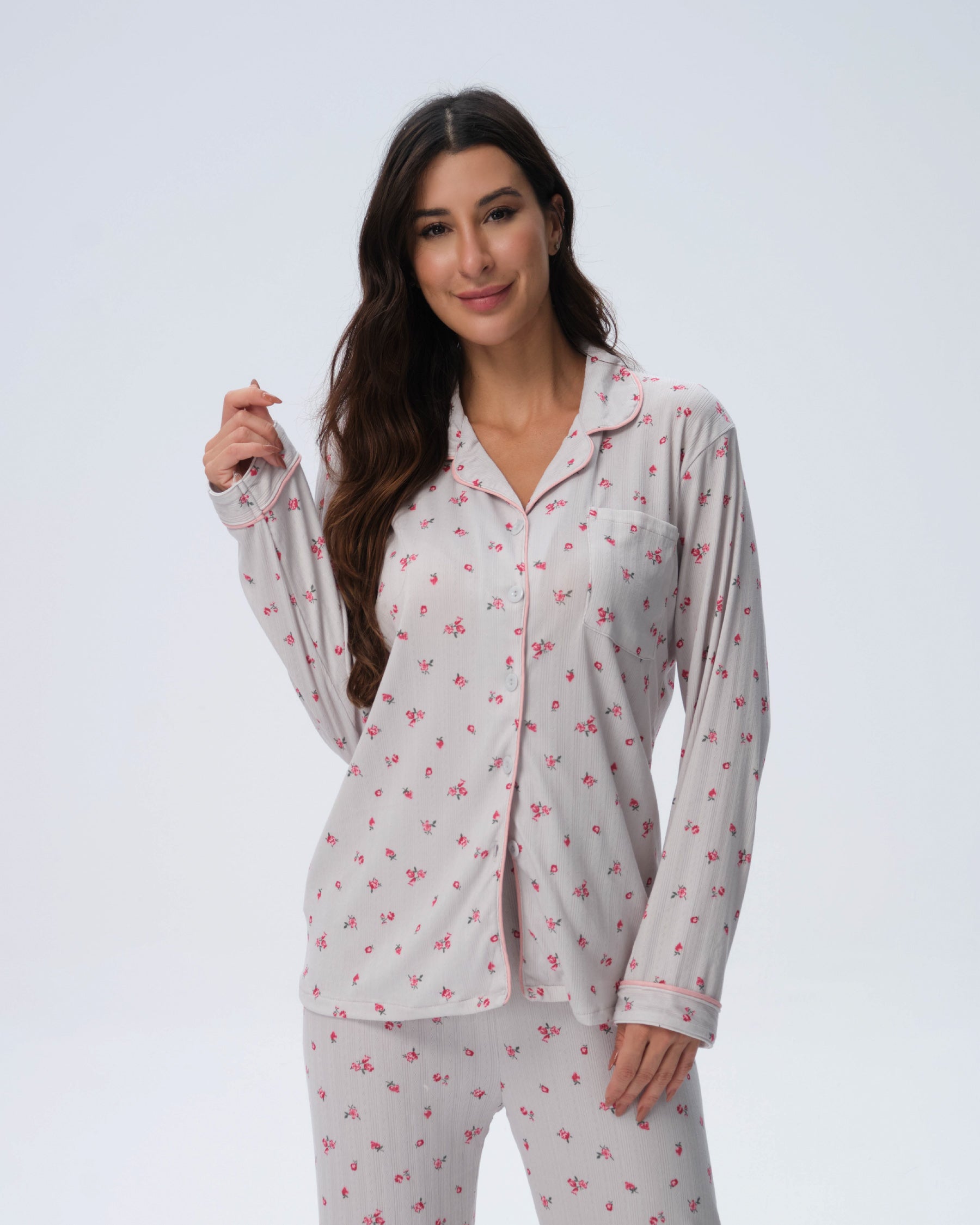 بيجامة نسائية - قطعتين (M-2XL)