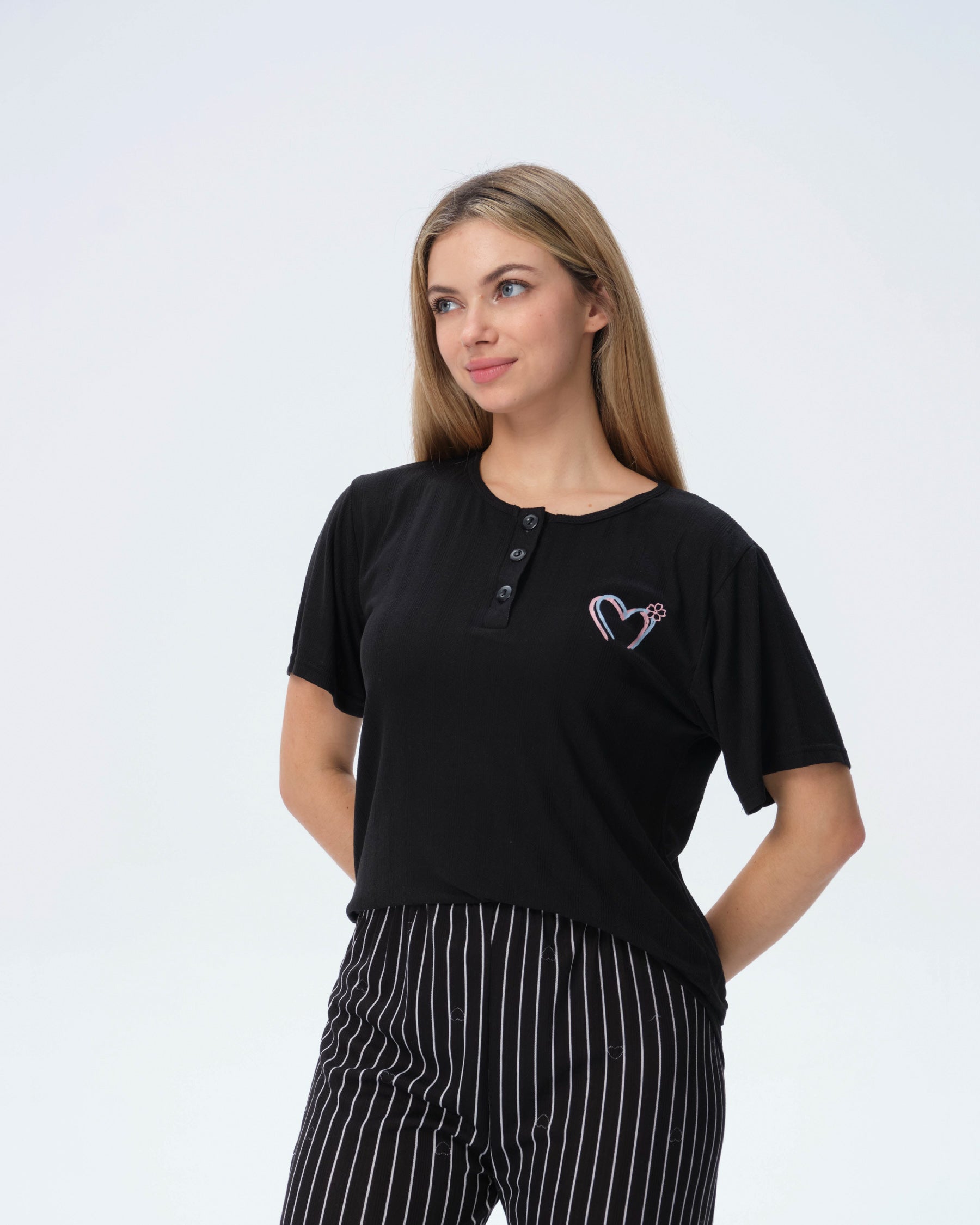 3 PCS/SET-WOMEN'S PAJAMAS (M-2XL)