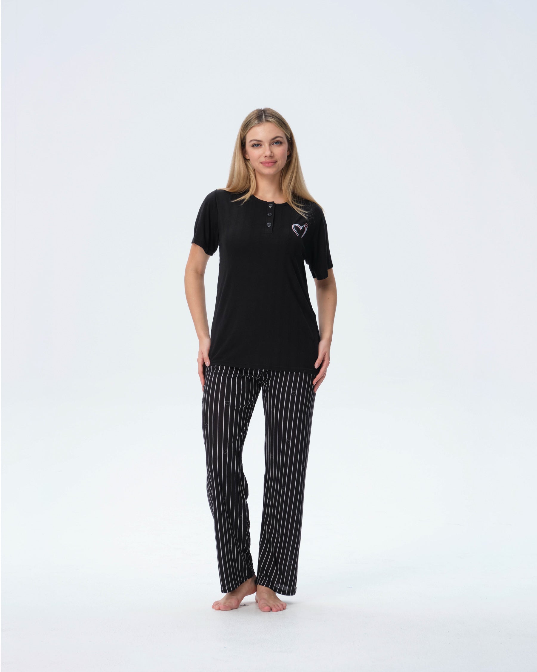 3 PCS/SET-WOMEN'S PAJAMAS (M-2XL)