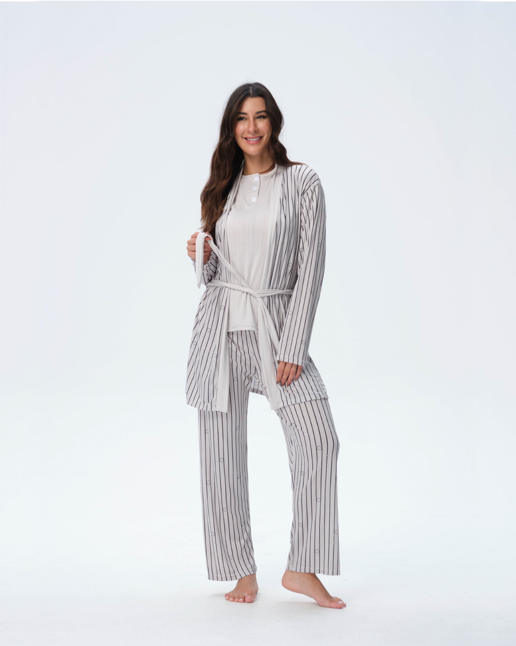 3 PCS/SET-WOMEN'S PAJAMAS (M-2XL)