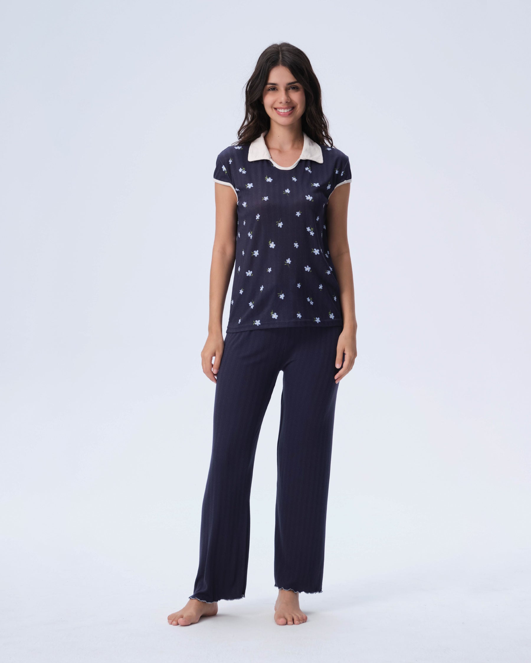 بيجامة نسائية - قطعتين (3XL-6XL)