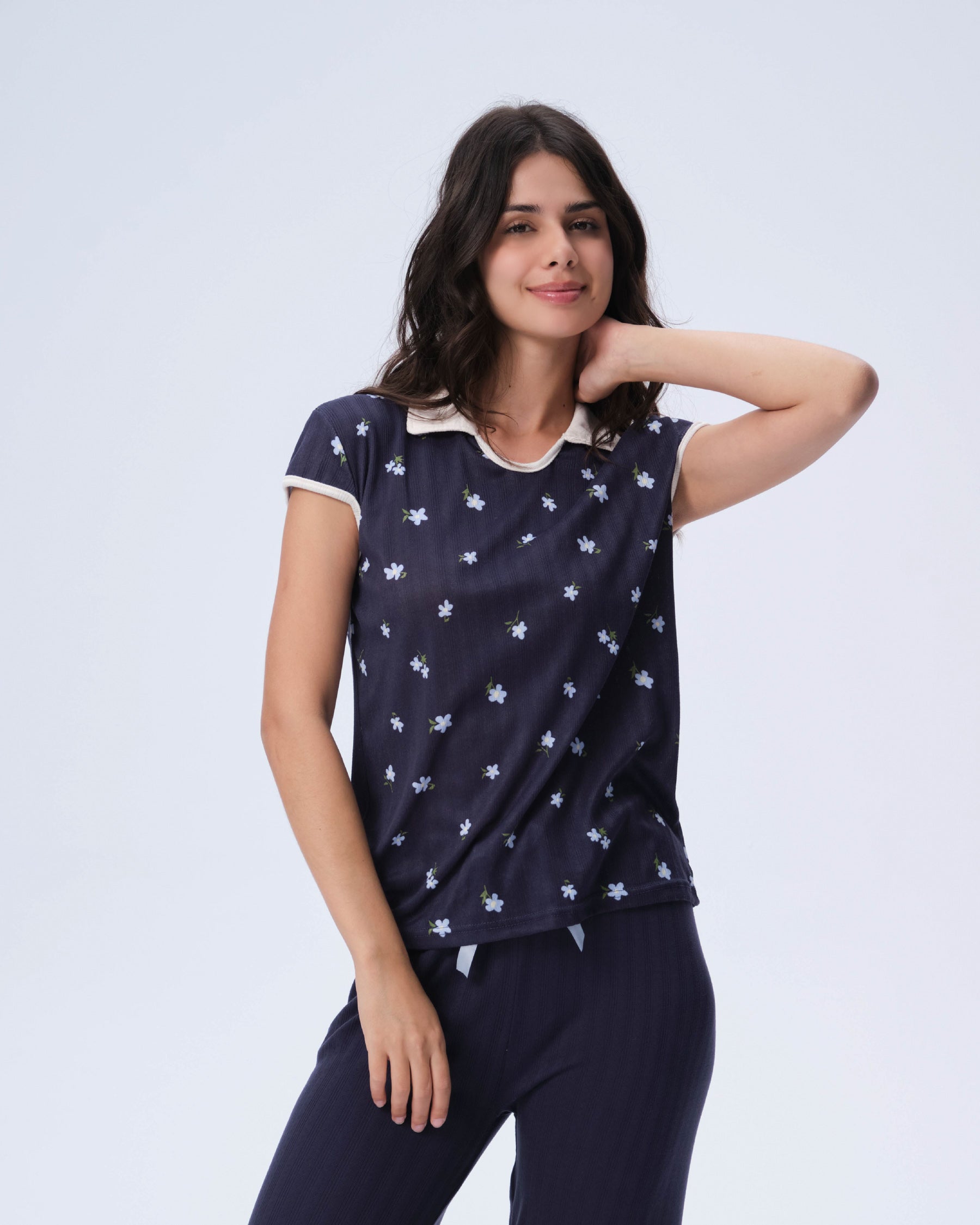 بيجامة نسائية - قطعتين (3XL-6XL)