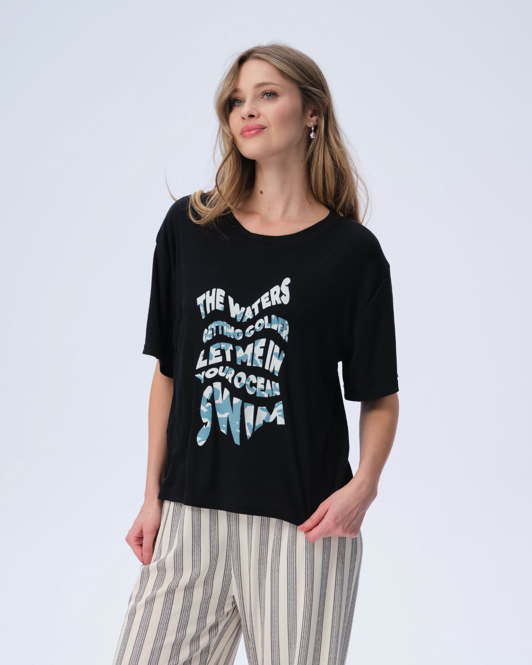 بيجامة نسائية - قطعتين (3XL-6XL)