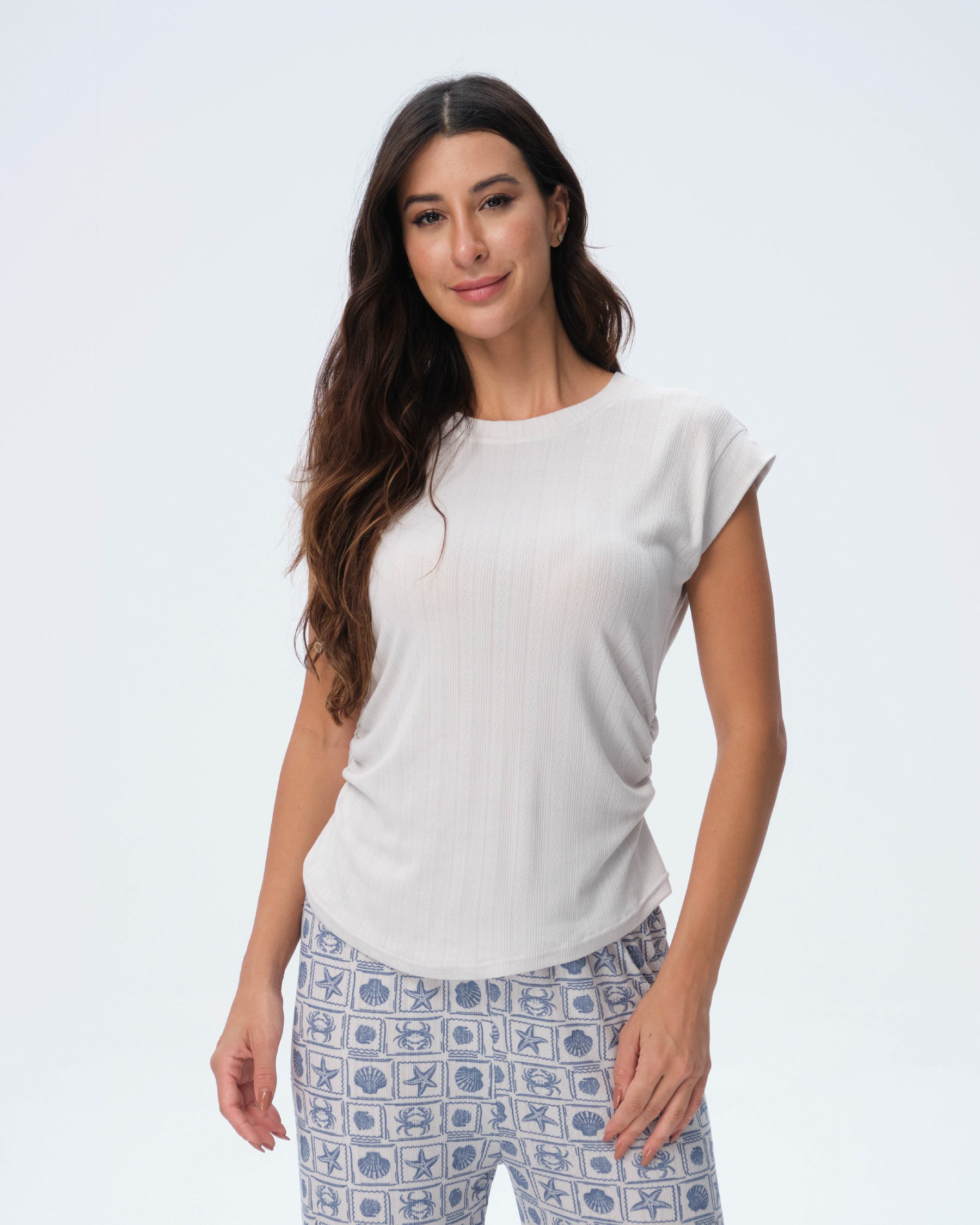 بيجامة نسائية - قطعتين (M-2XL)