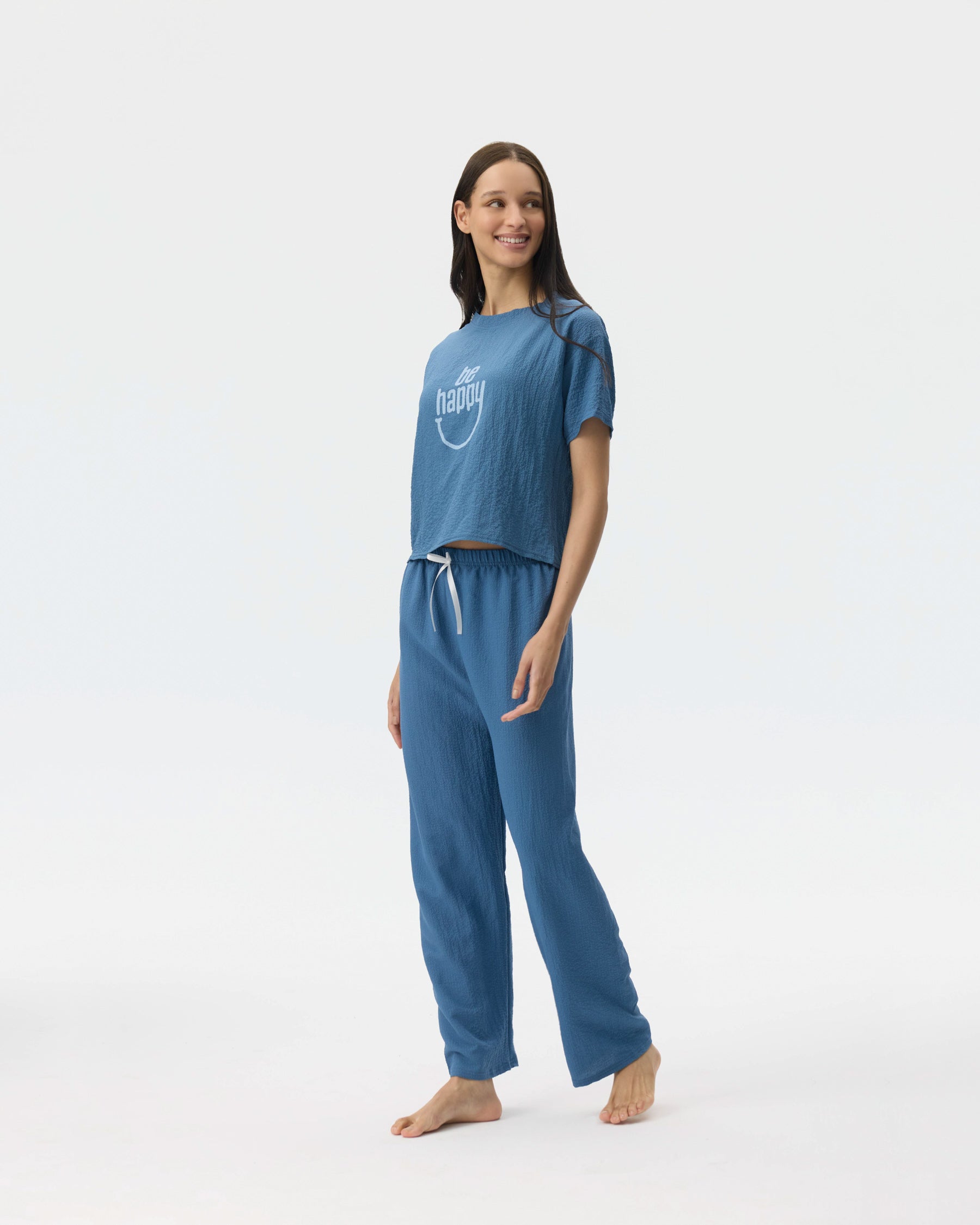 بيجامة نسائية - قطعتين (3XL-6XL)