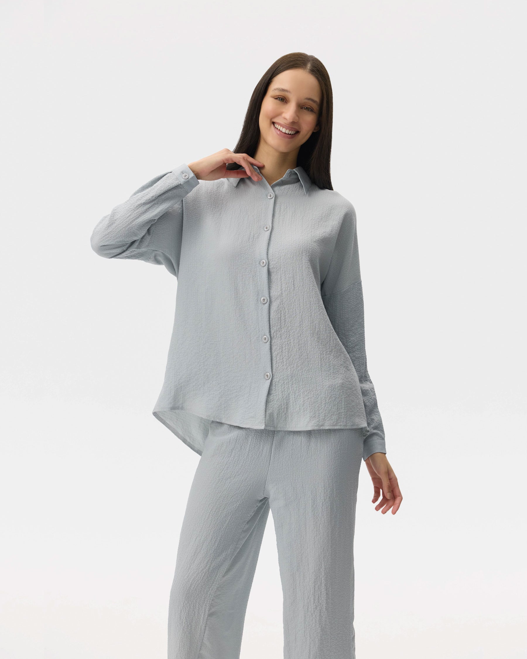 بيجامة نسائية - قطعتين (M-2XL)