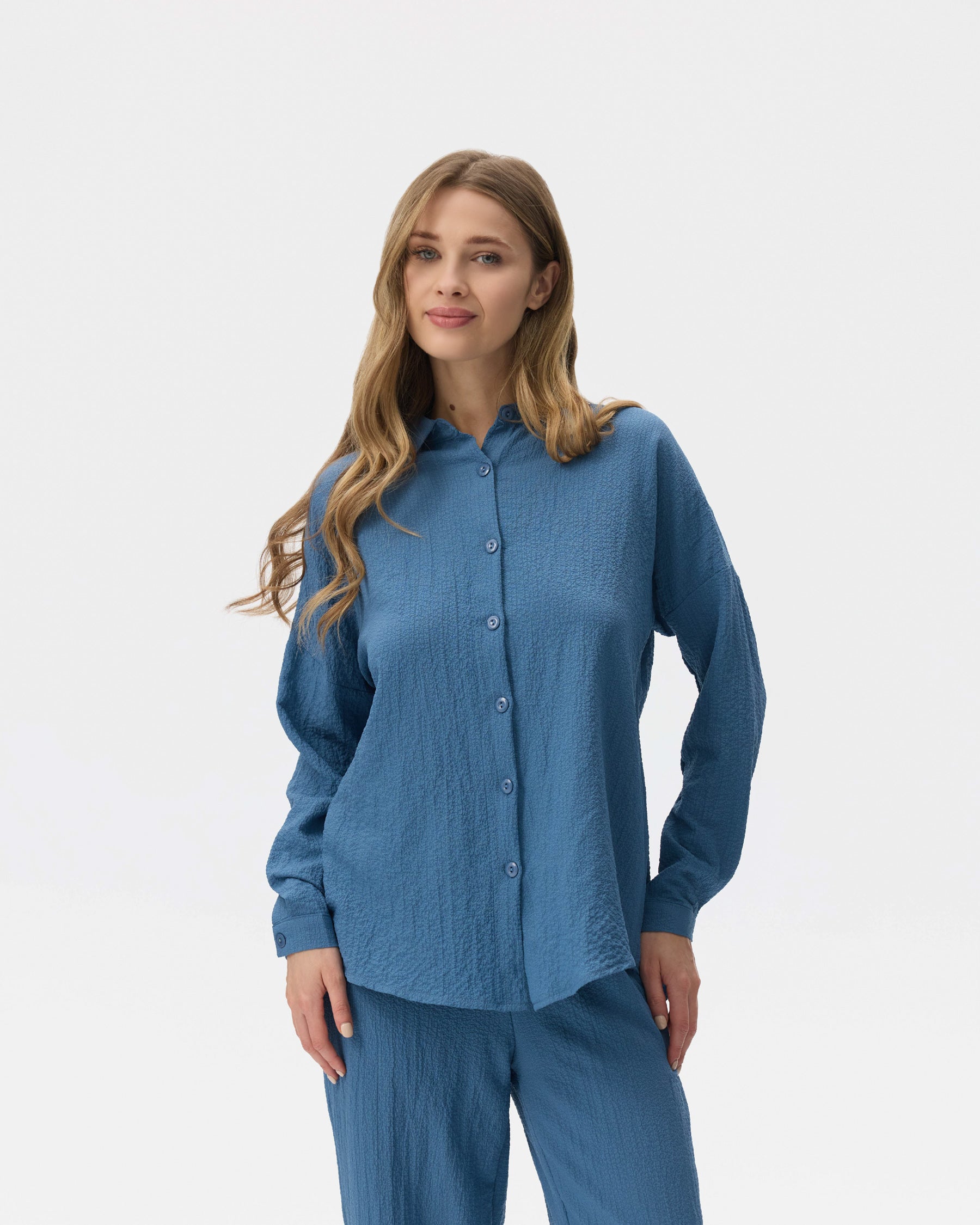 بيجامة نسائية - قطعتين (M-2XL)
