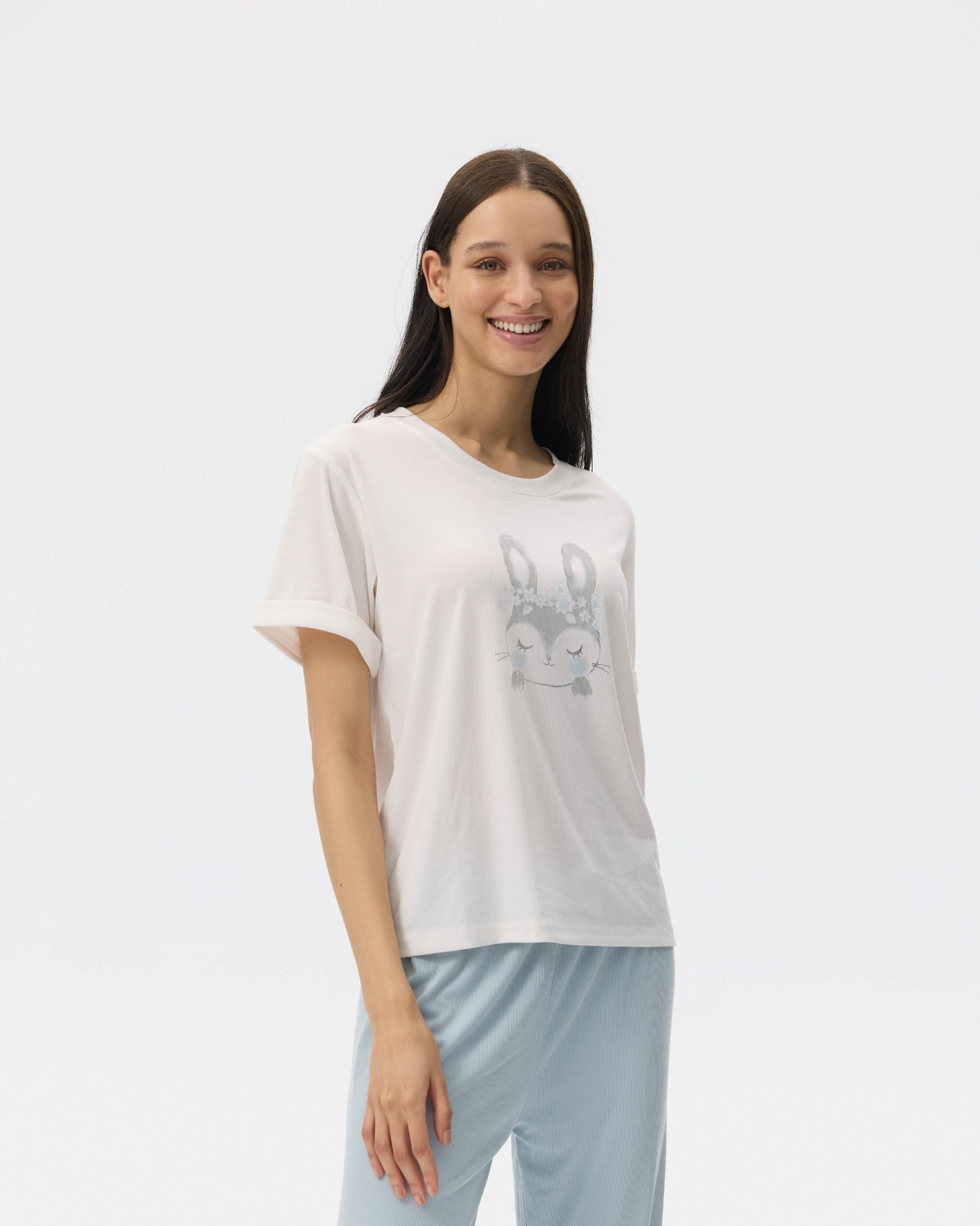 بيجامة نسائية - قطعتين (3XL-6XL)