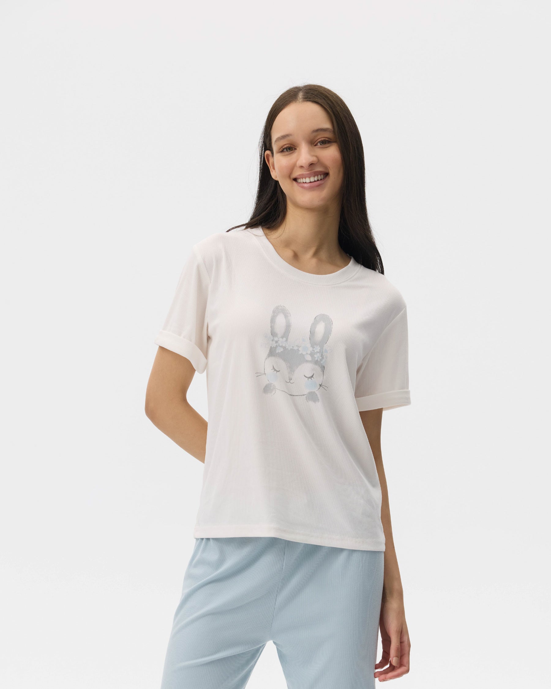 بيجامة نسائية - قطعتين (3XL-6XL)