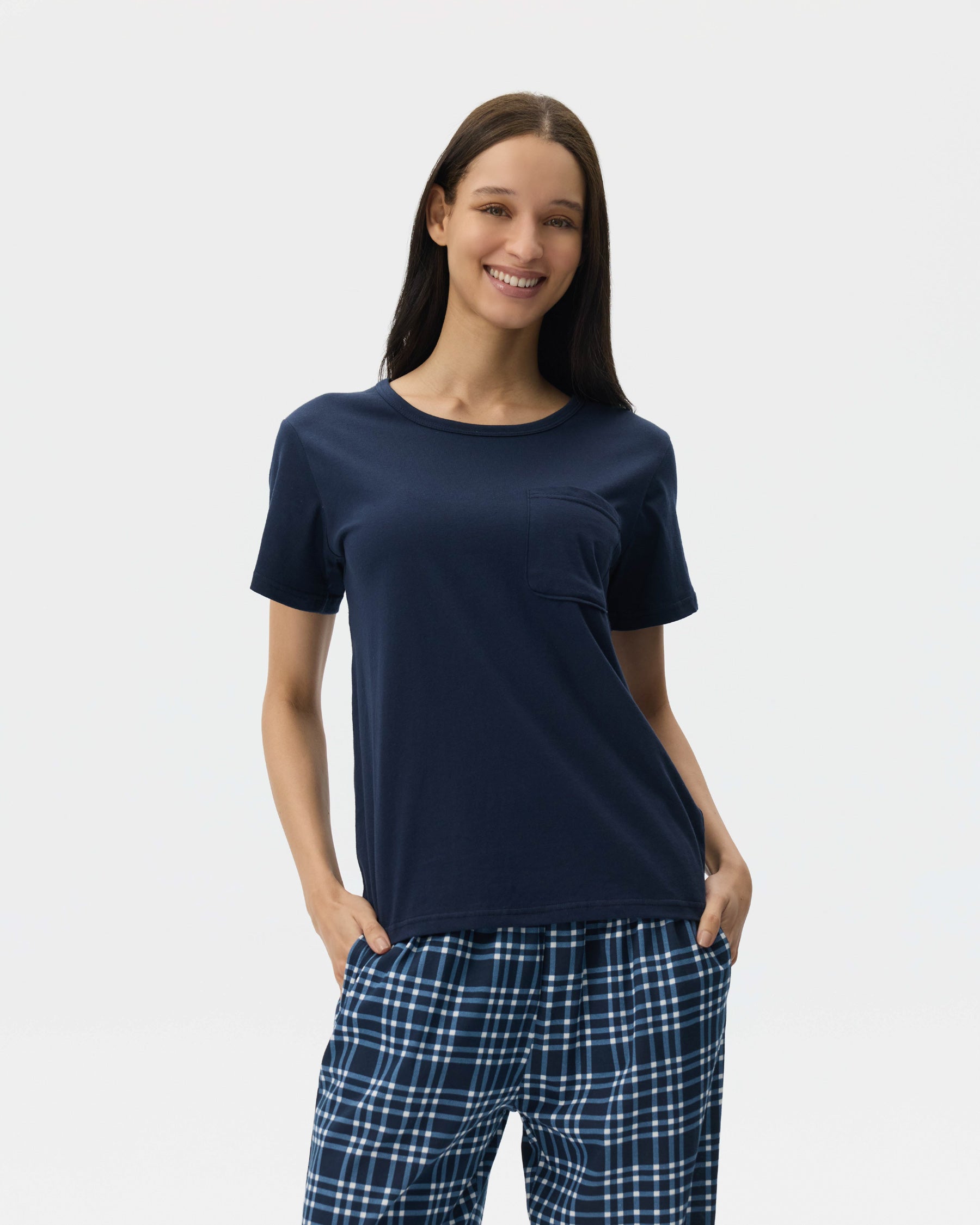بيجامة نسائية - قطعتين (M-2XL)