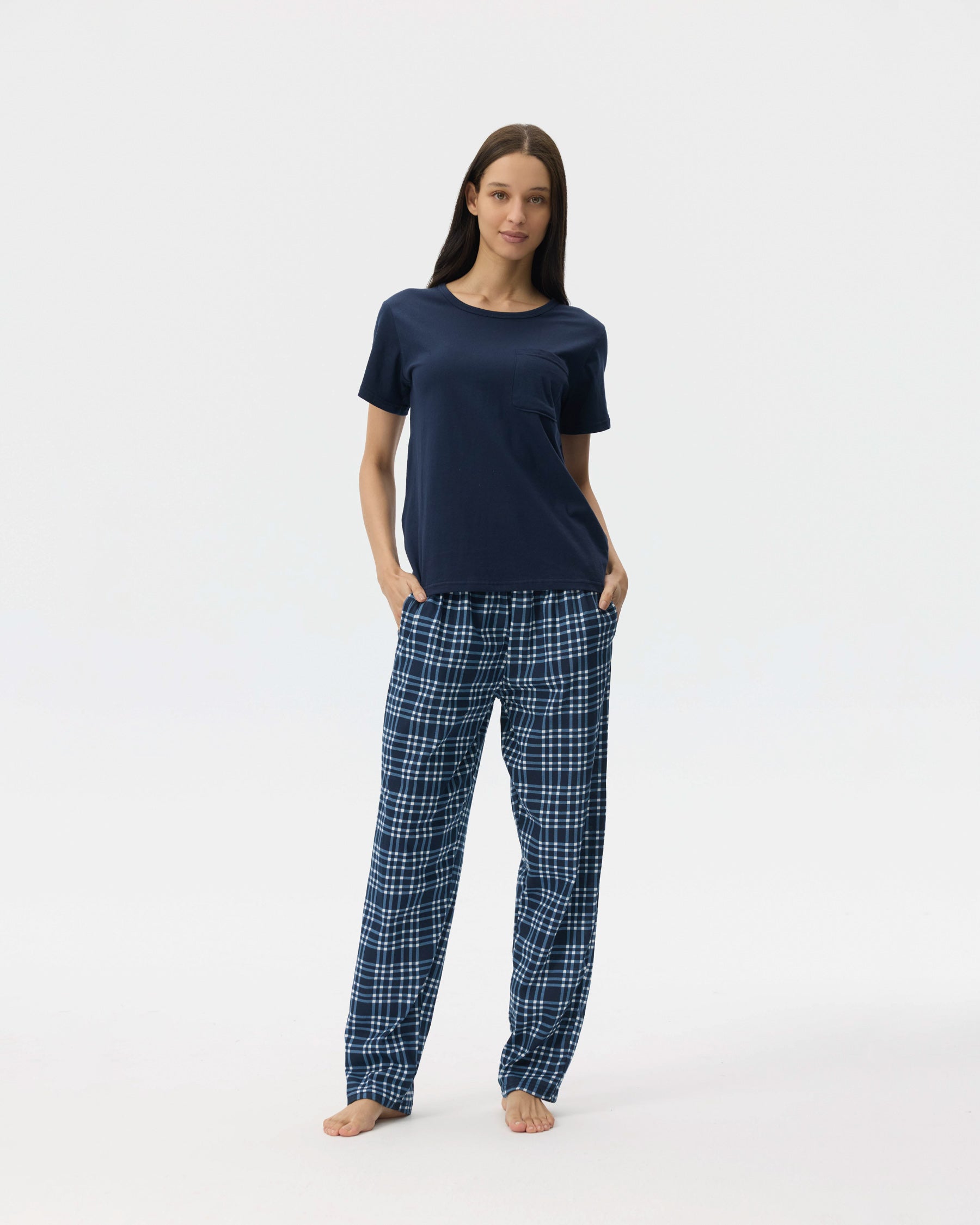 بيجامة نسائية - قطعتين (3XL-6XL)