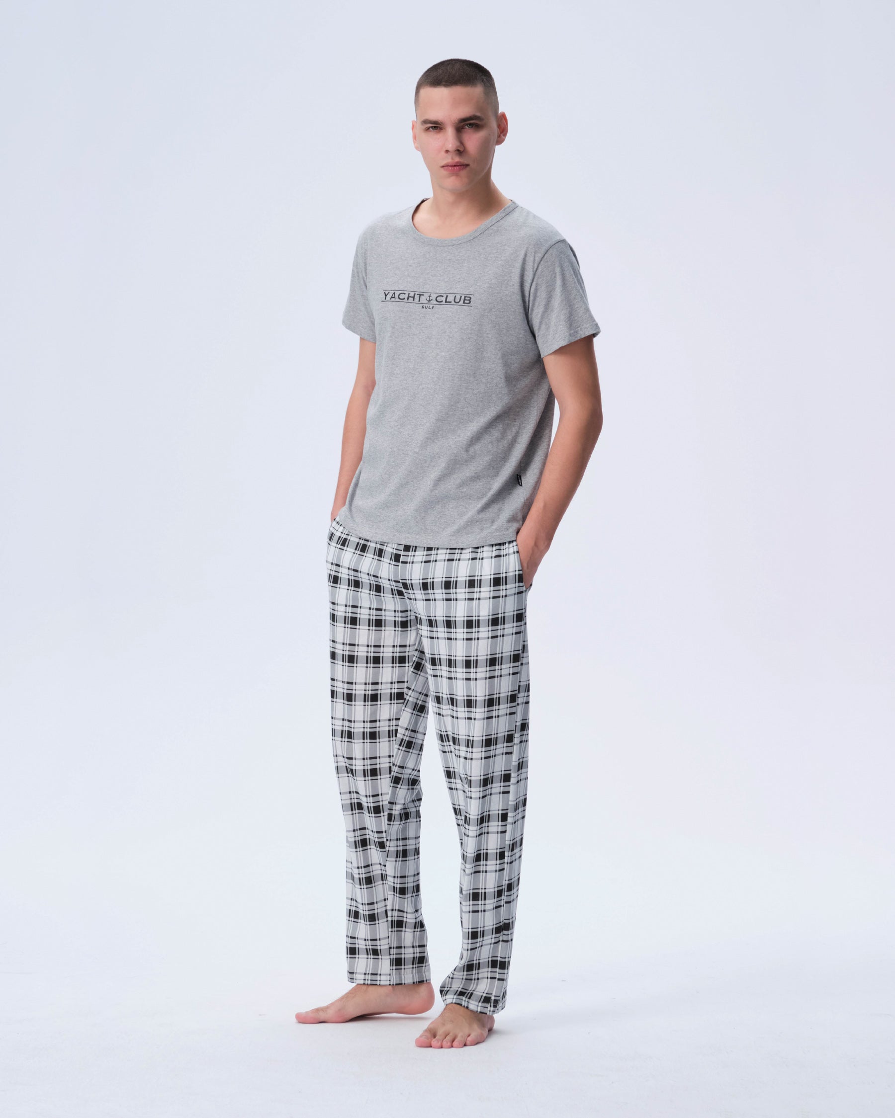 بيجامة رجالي – قطعتان (3XL-6XL)