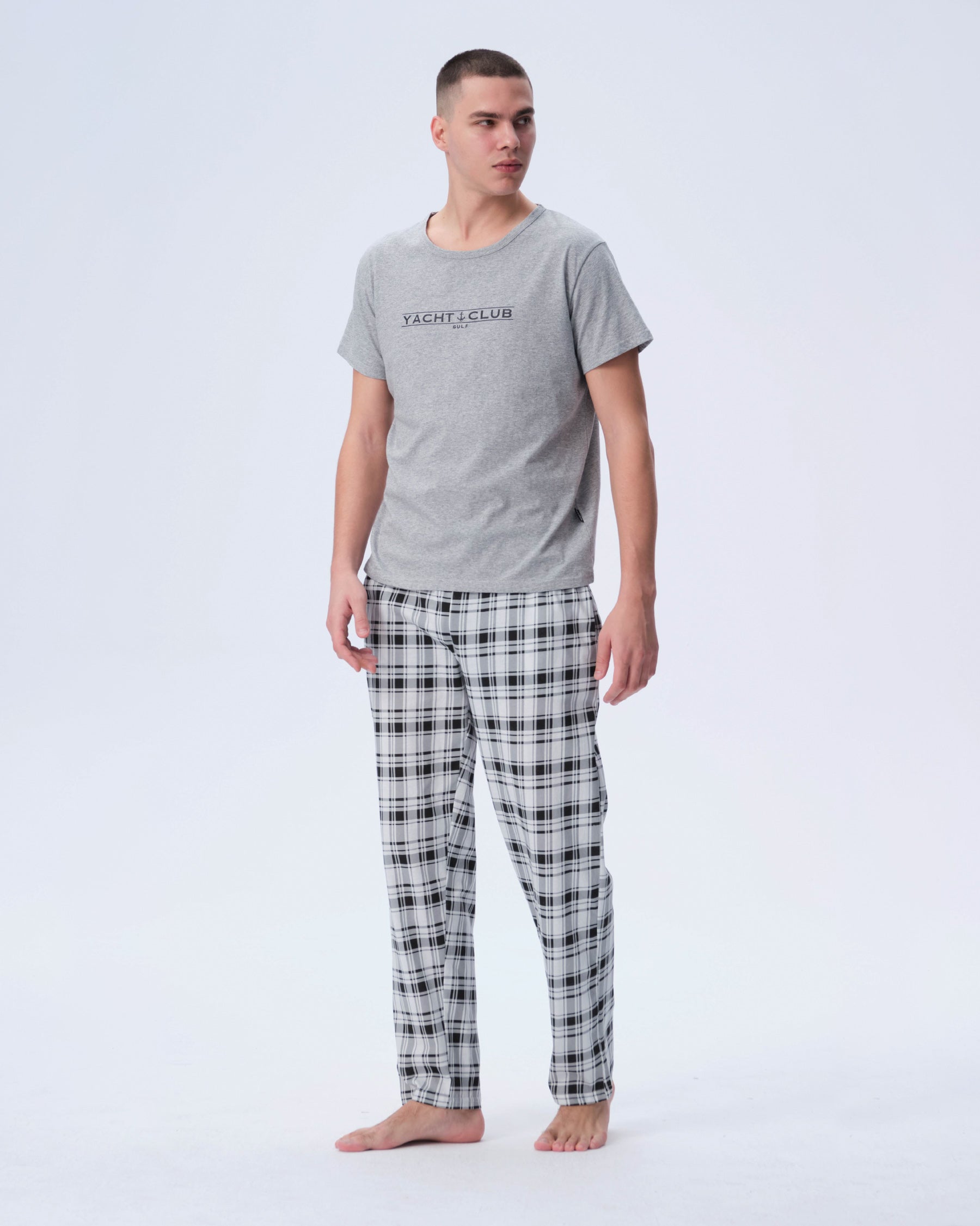 بيجامة رجالي – قطعتان (3XL-6XL)