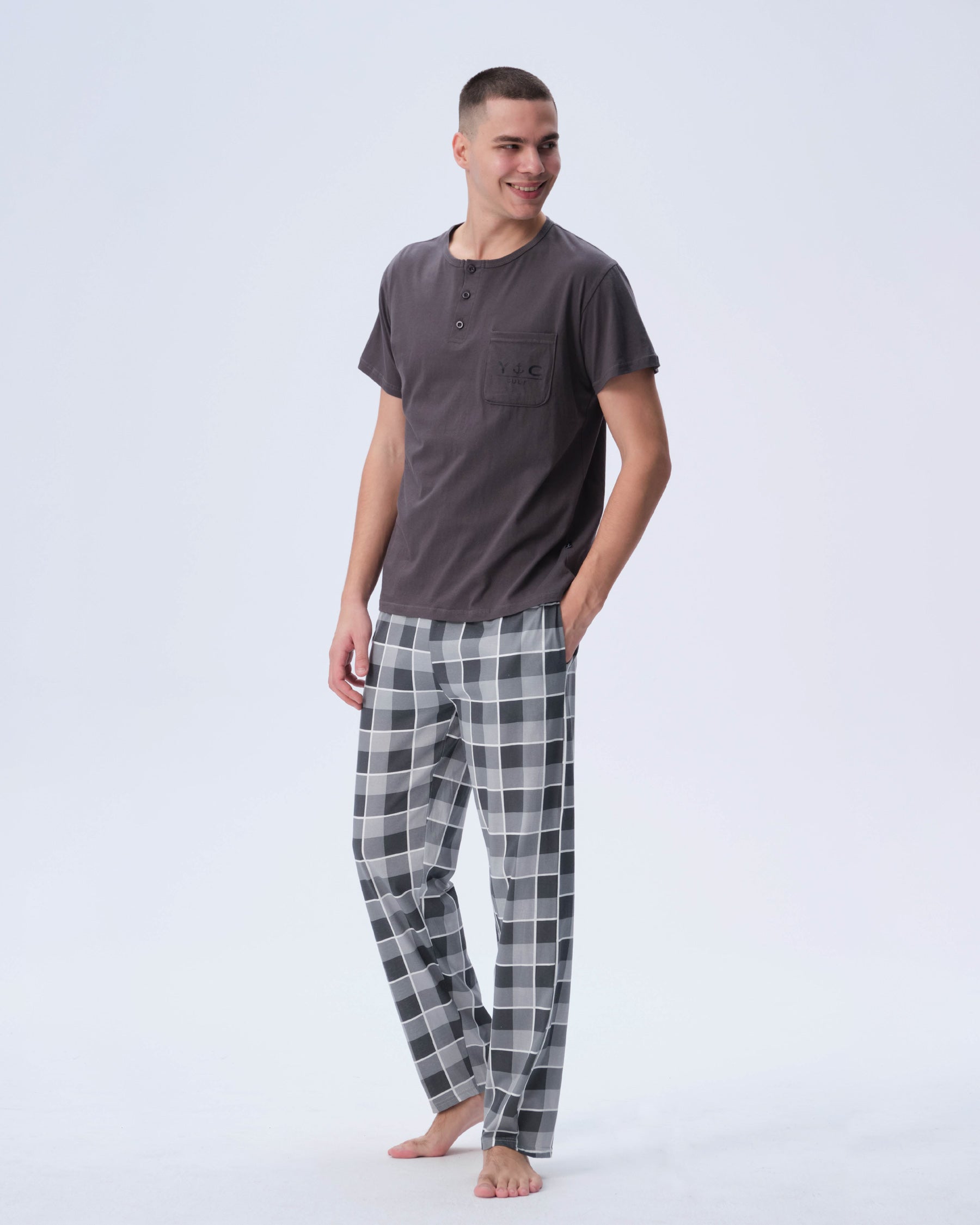 بيجامة رجالي – قطعتان (M-2XL)