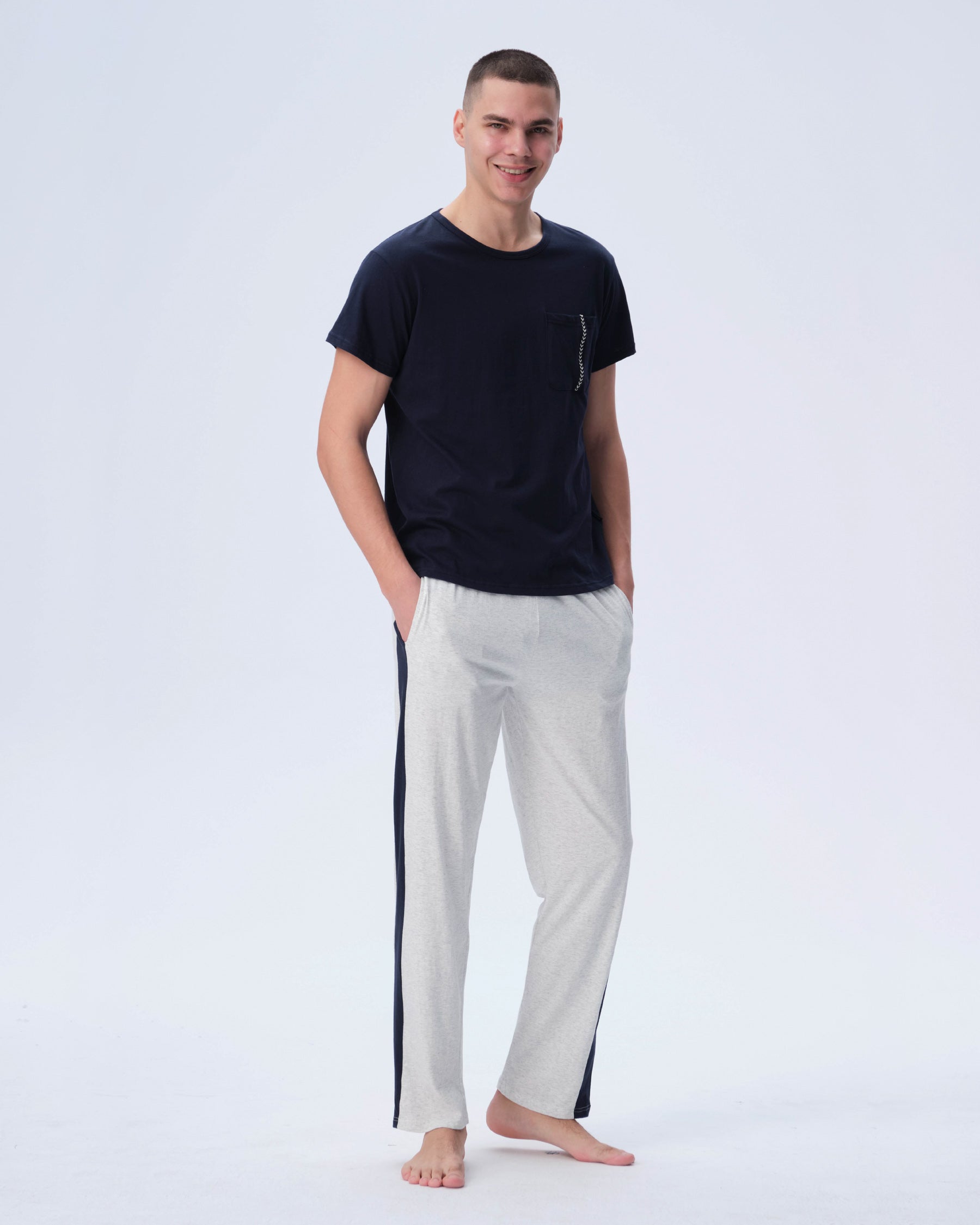 بيجامة رجالي – قطعتان (M-2XL)