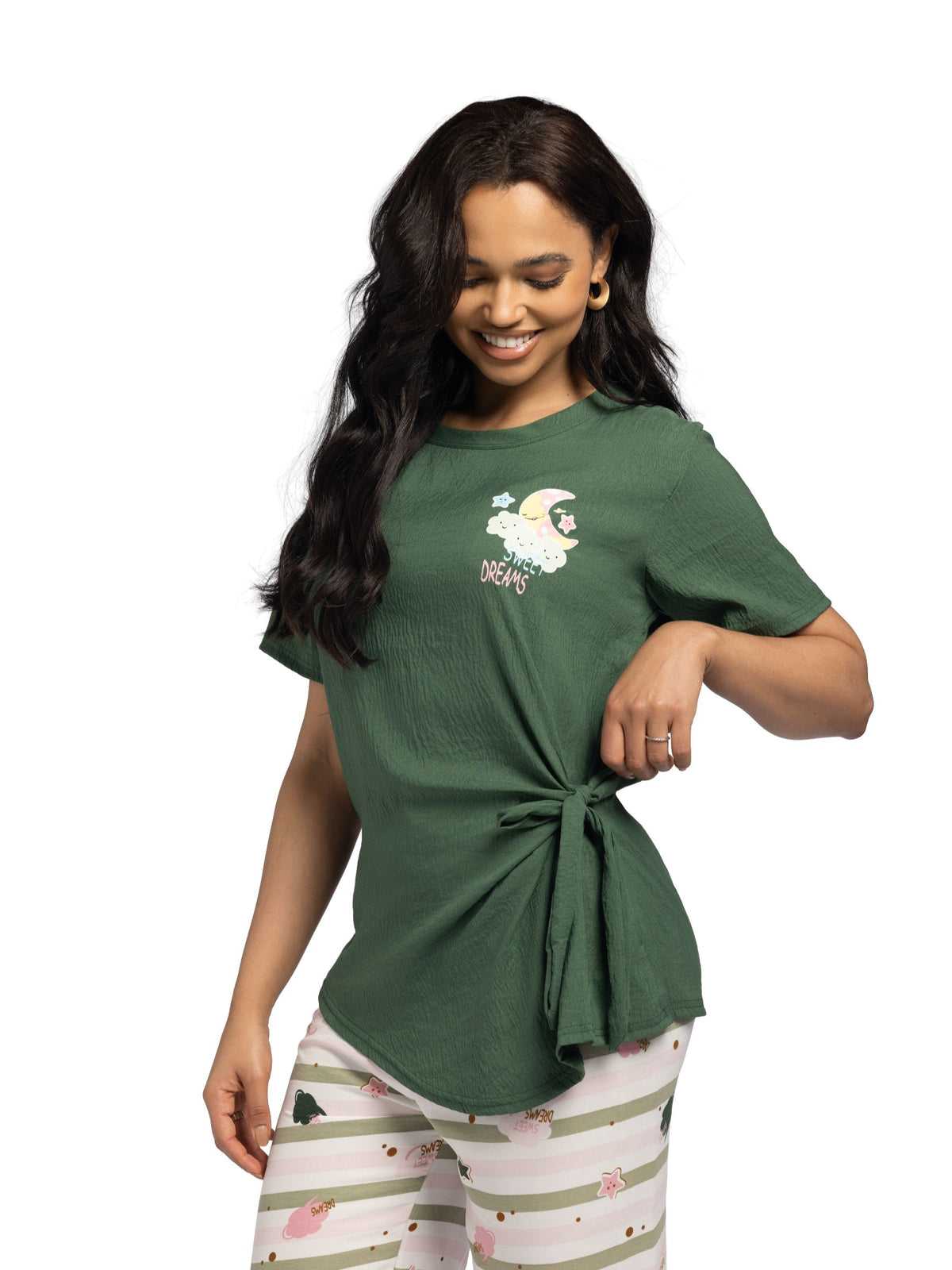 بيجامة نسائية - قطعتين (M-2XL)
