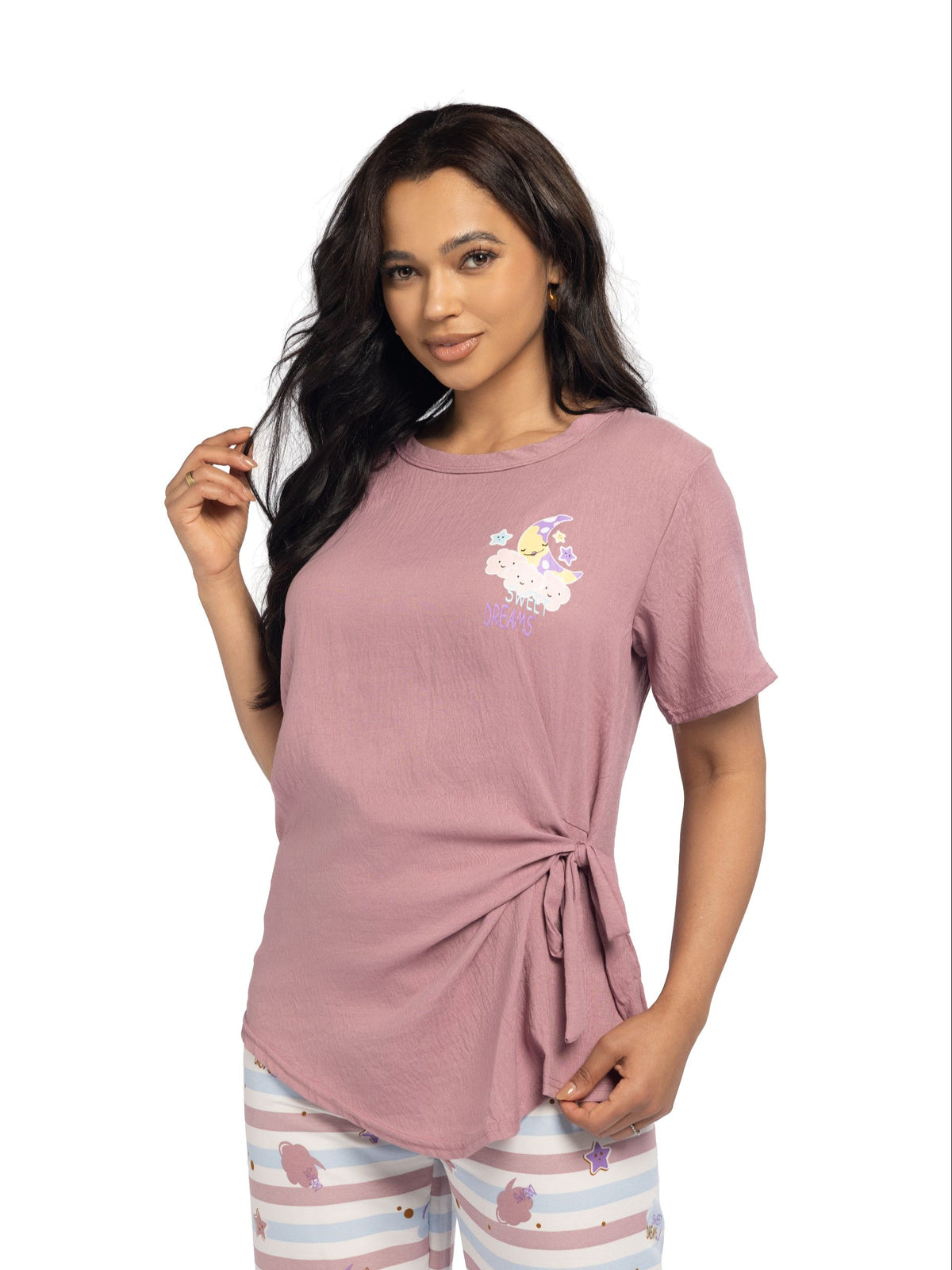 بيجامة نسائية - قطعتين (M-2XL)