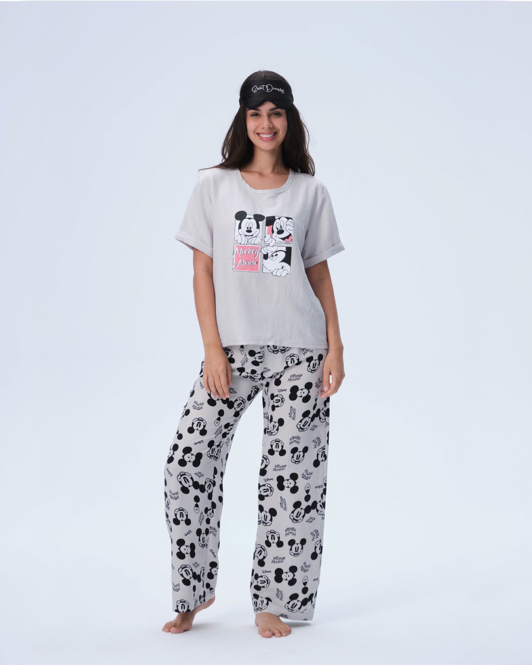 بيجامة نسائية - قطعتين (3XL-6XL)