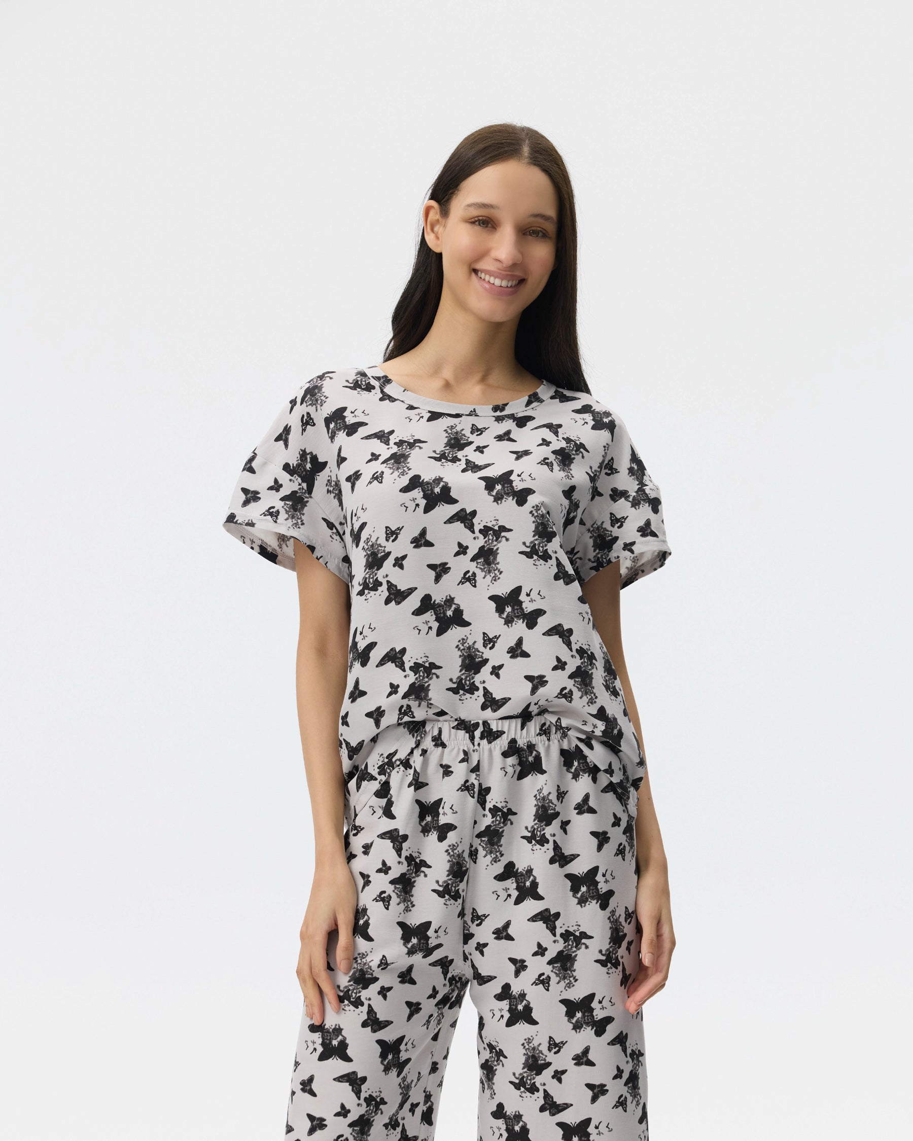 بيجامة نسائية - قطعتين (M-2XL)