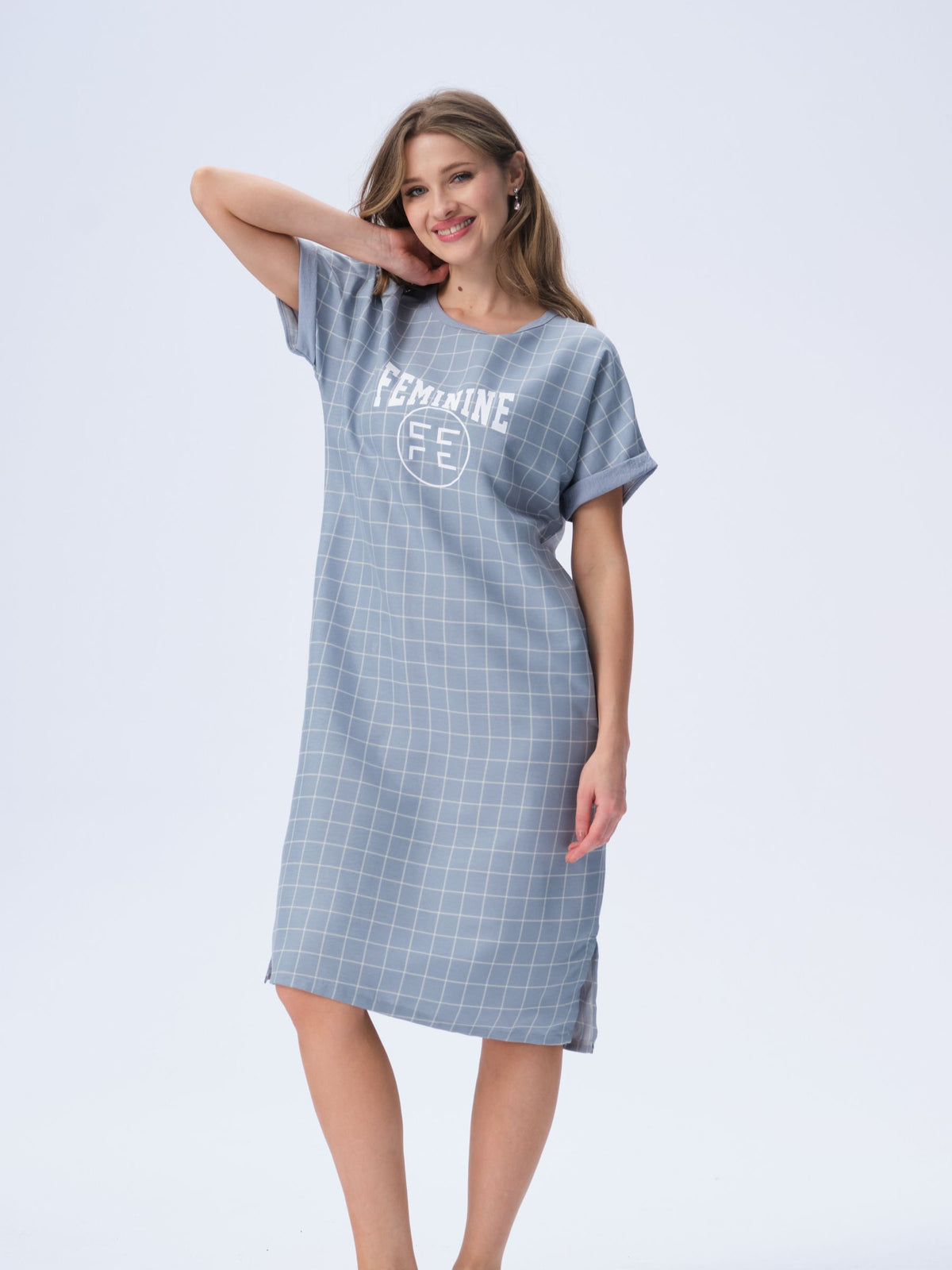 بيجامة نسائية - قطعتين (M-2XL)