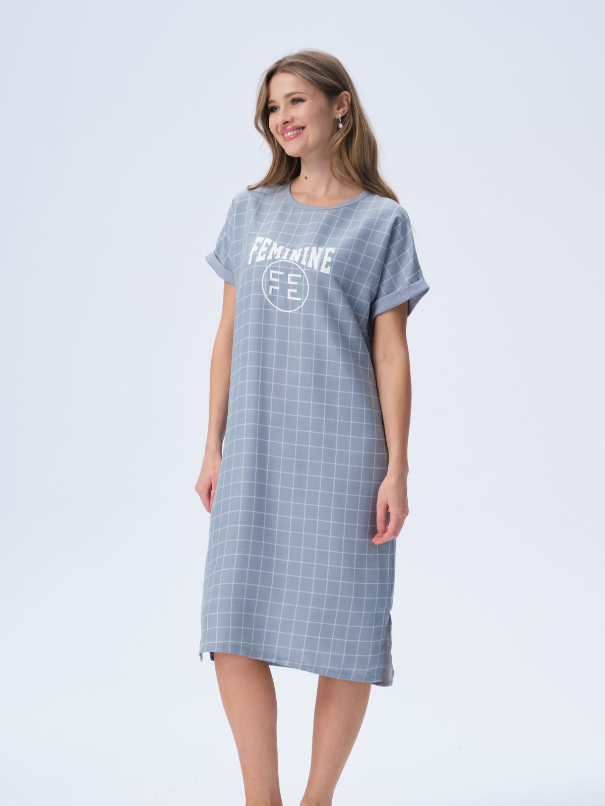 بيجامة نسائية - قطعتين (M-2XL)