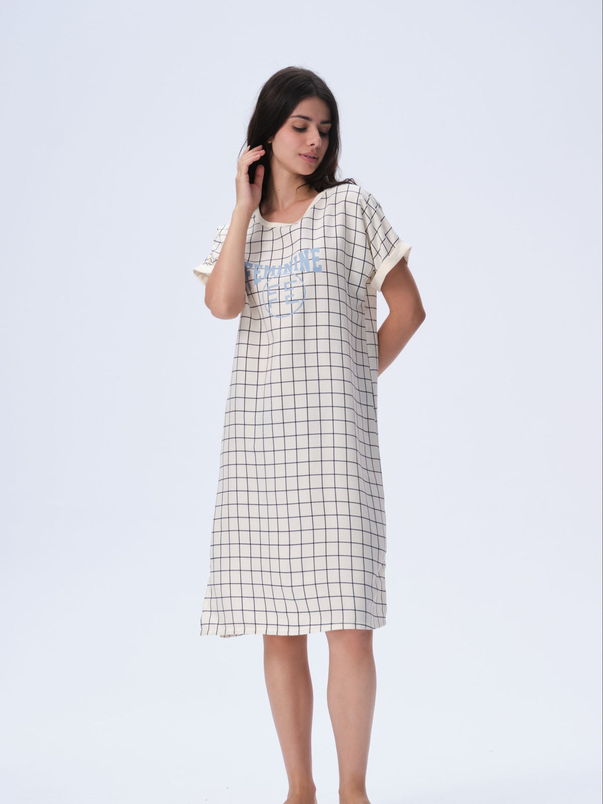 بيجامة نسائية - قطعتين (M-2XL)