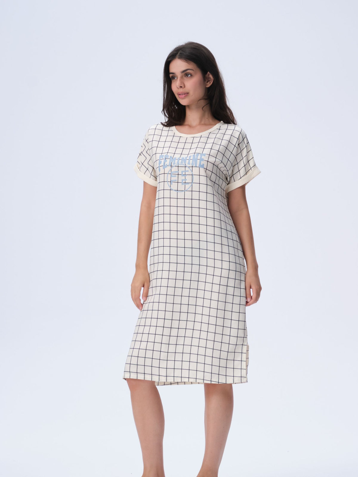 بيجامة نسائية - قطعتين (M-2XL)
