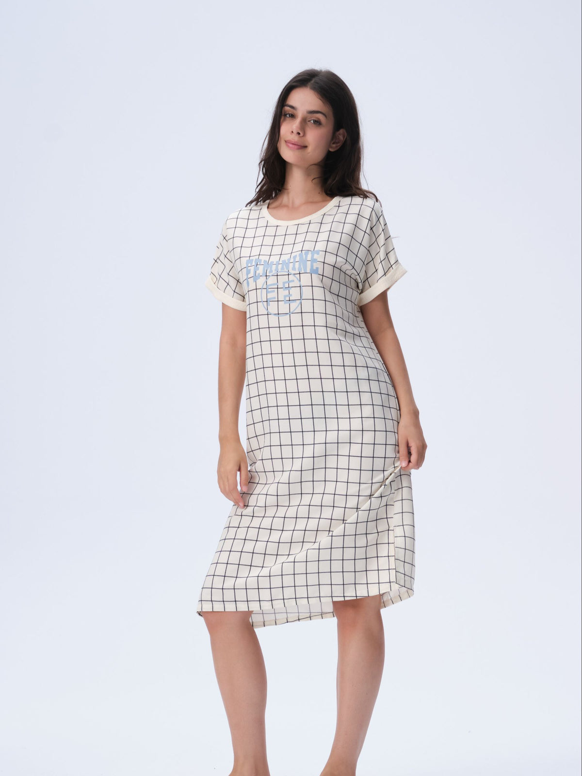 بيجامة نسائية - قطعتين (M-2XL)