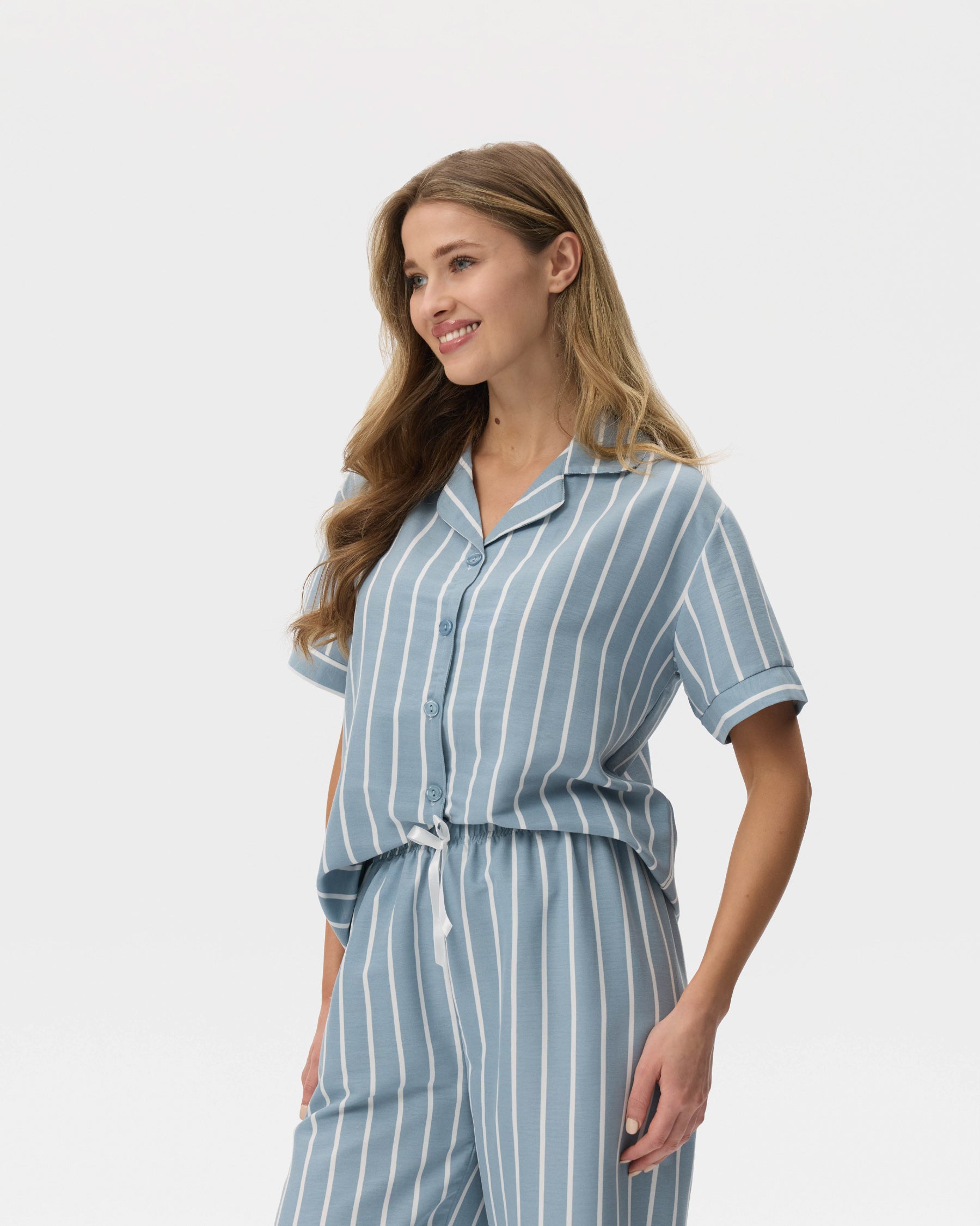 بيجامة نسائية - قطعتين (M-2XL)
