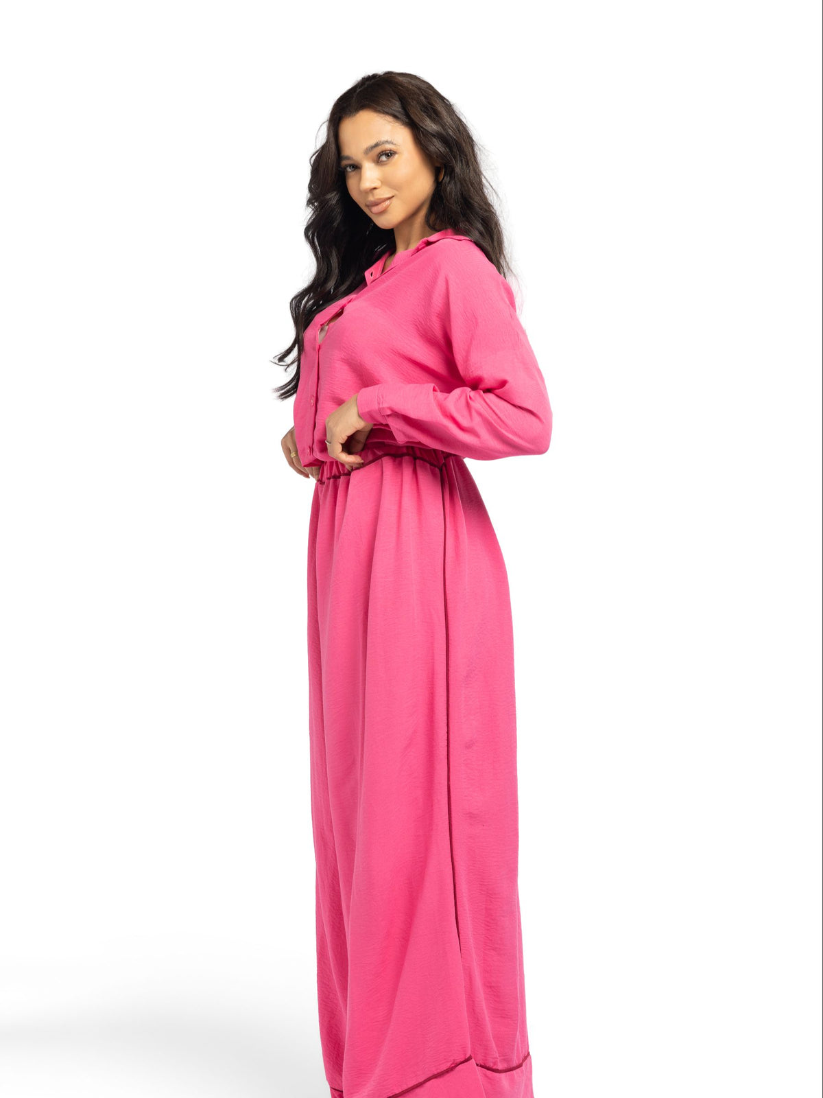 بيجامة نسائية - قطعتين (M-2XL)